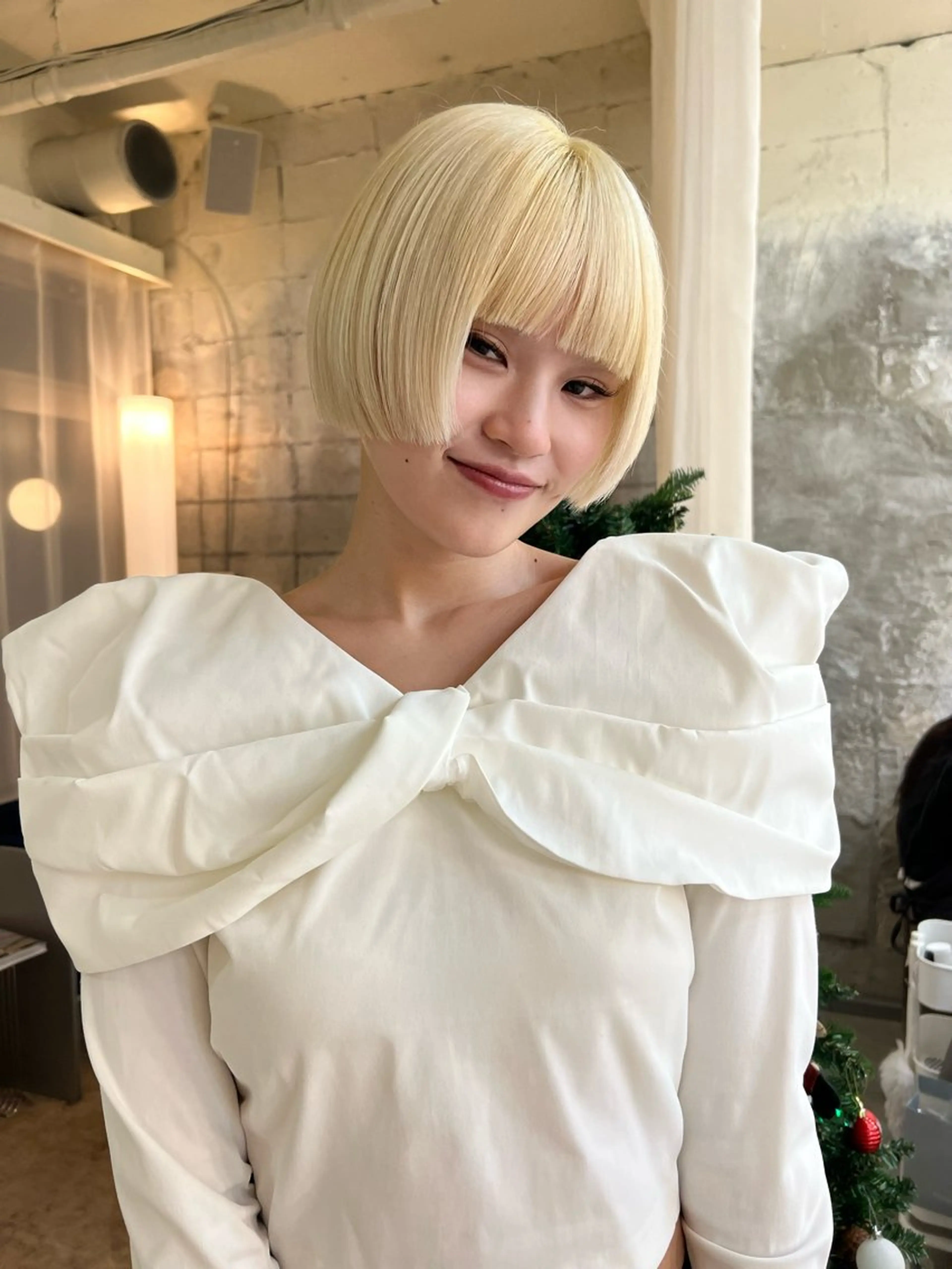 ミディアム カラー カット ヘアカラー haco＋所属・圧倒的デザイン力 店長🎨RENAのヘアスタイル