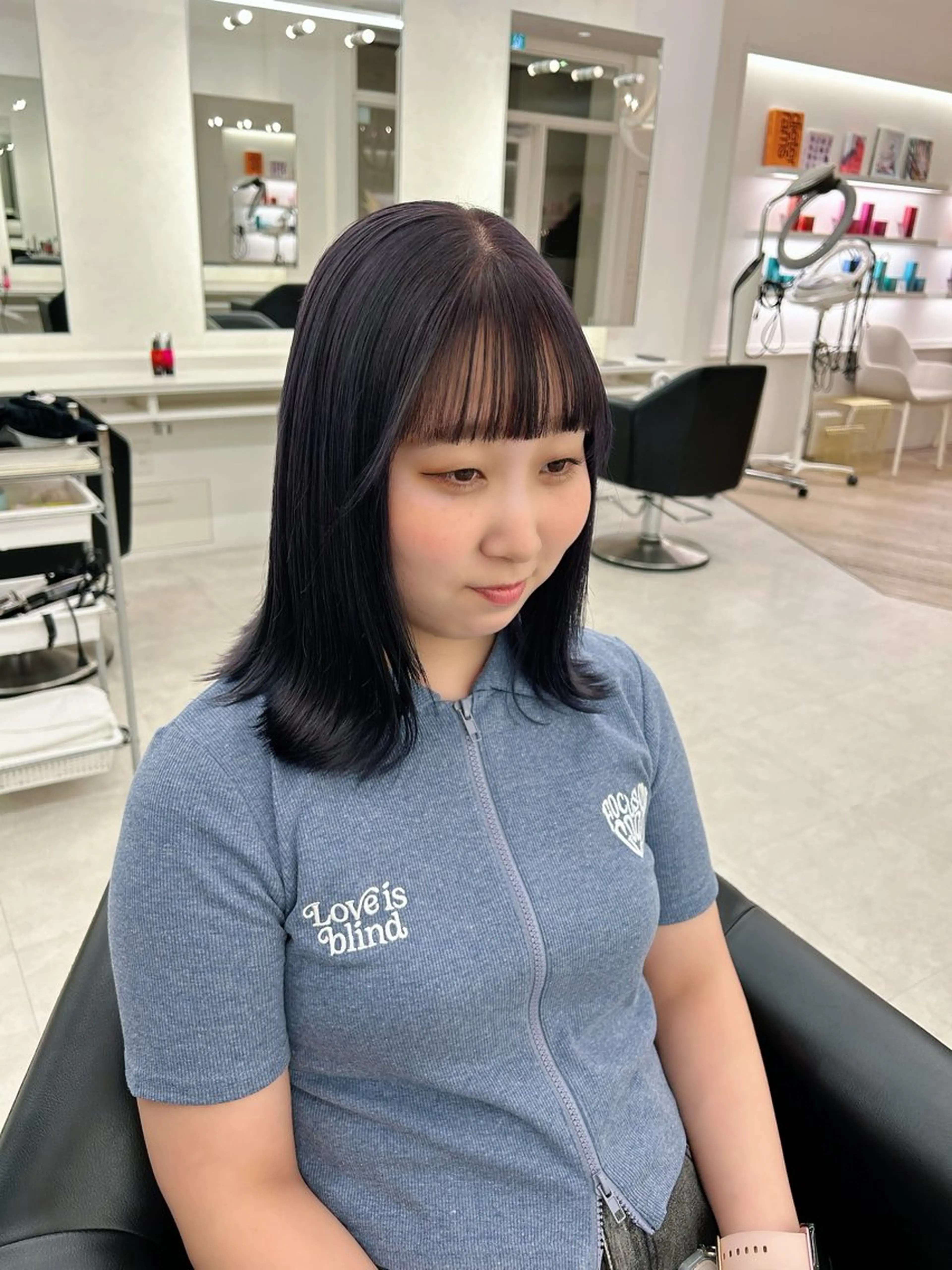 ミディアム カラー ヘアカラー ParveMix┊ 太田 千尋🥨のヘアスタイル