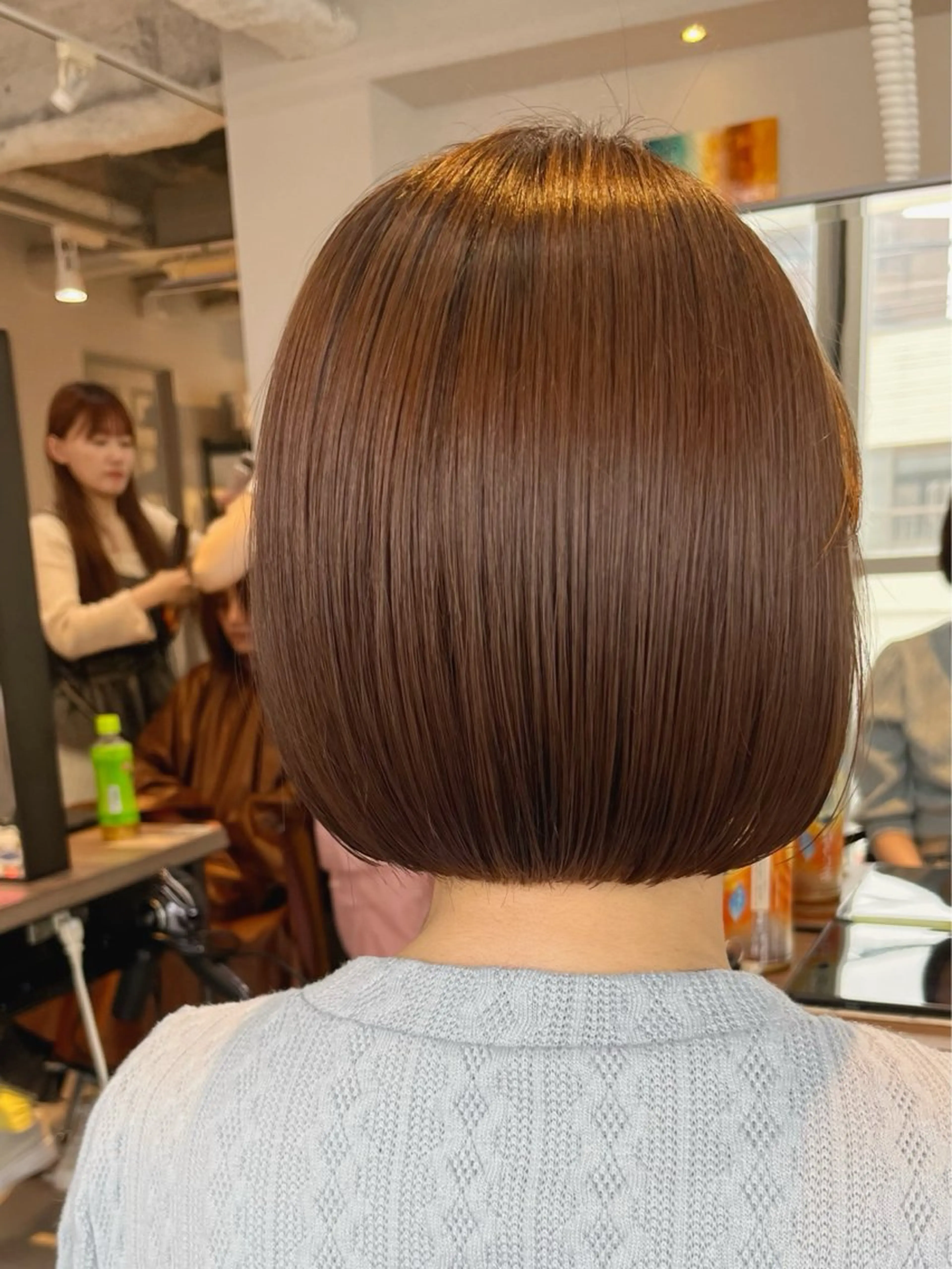 ミディアム ボブ トリートメント カット トリートメント 堀江あかり🌟ボブ/ ハイライト/似合わせのヘアスタイル