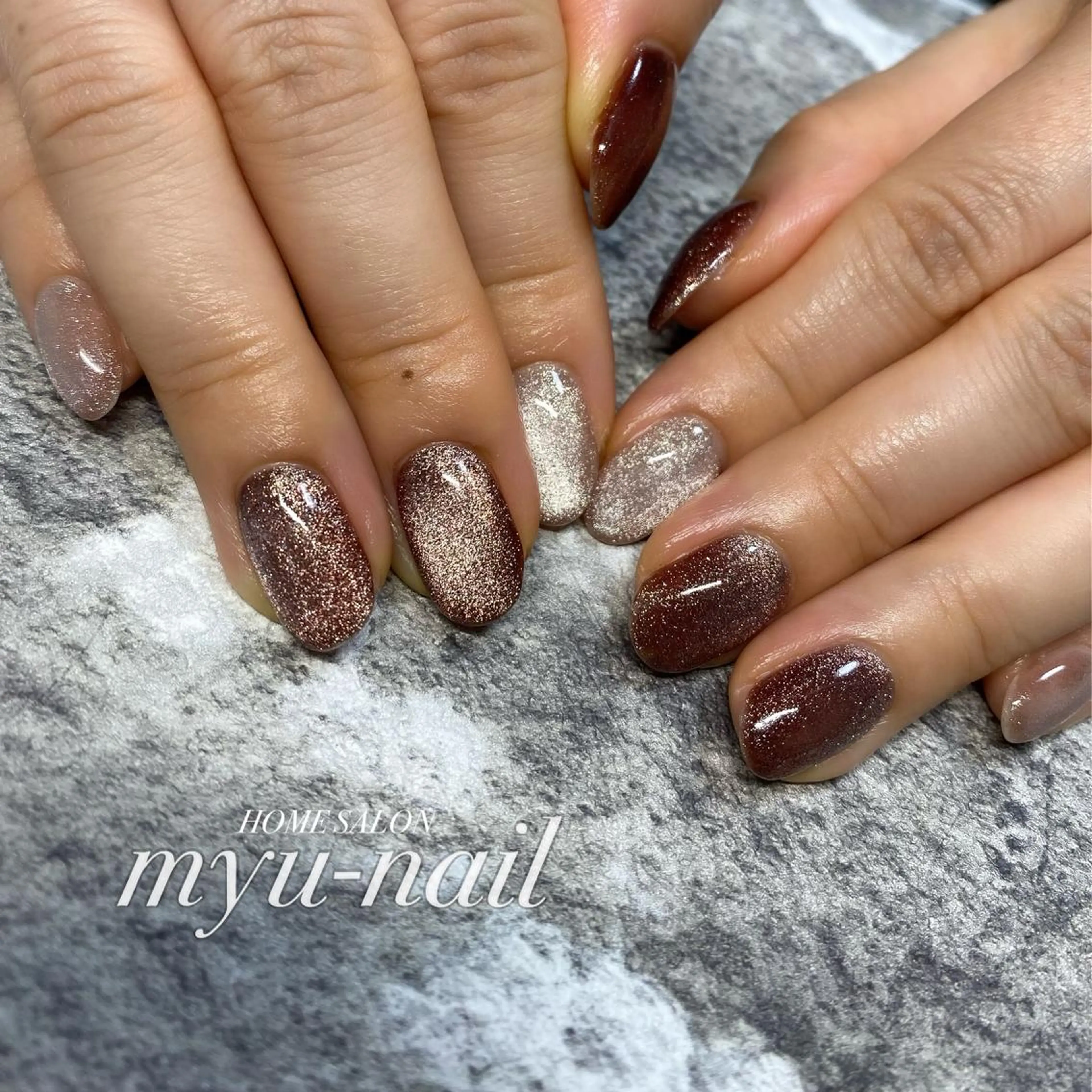 ネイル ホームサロン myu-nailのネイルデザイン