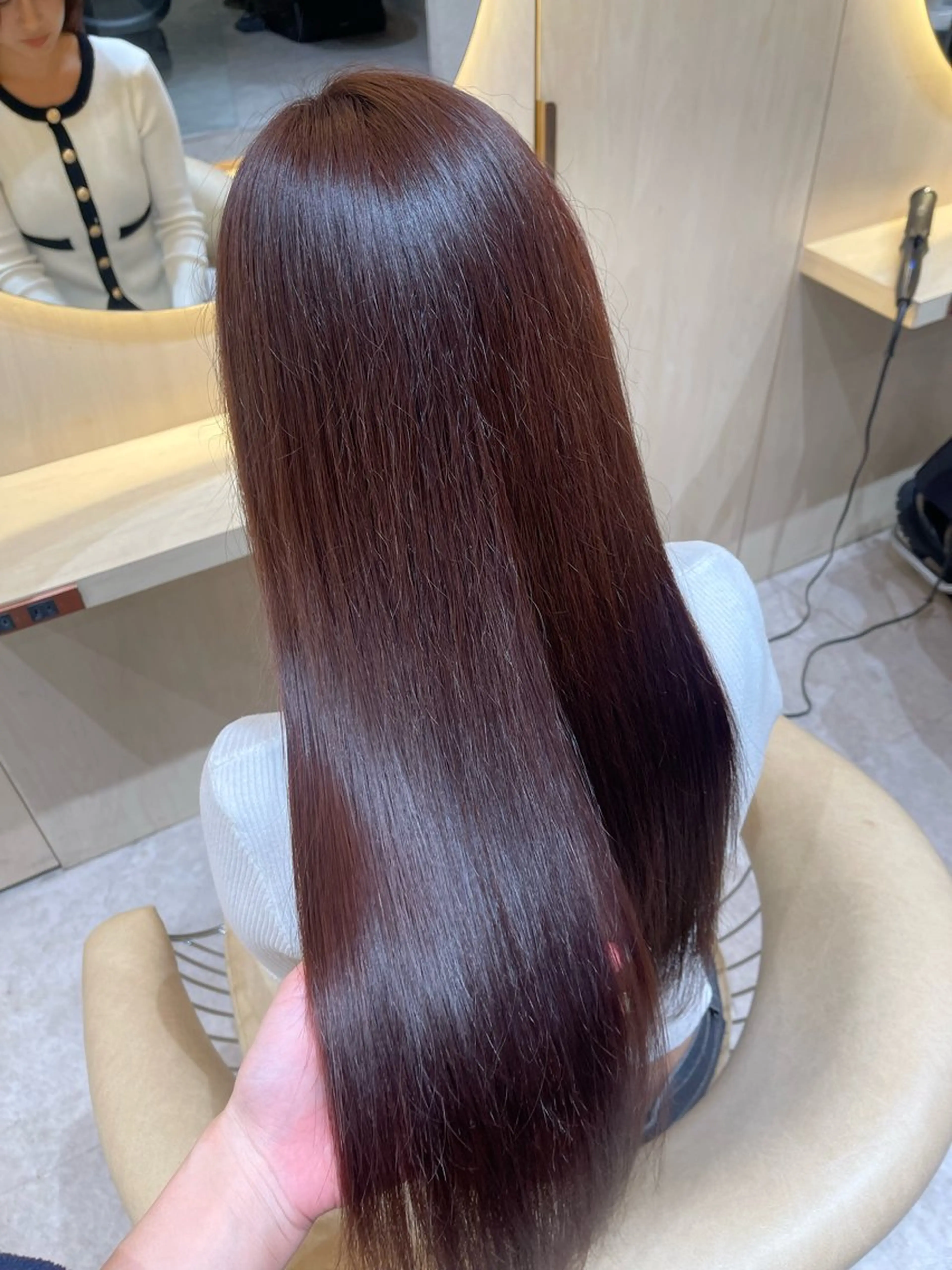 ✨《人気No.1》縮毛矯正＋カラーの写真