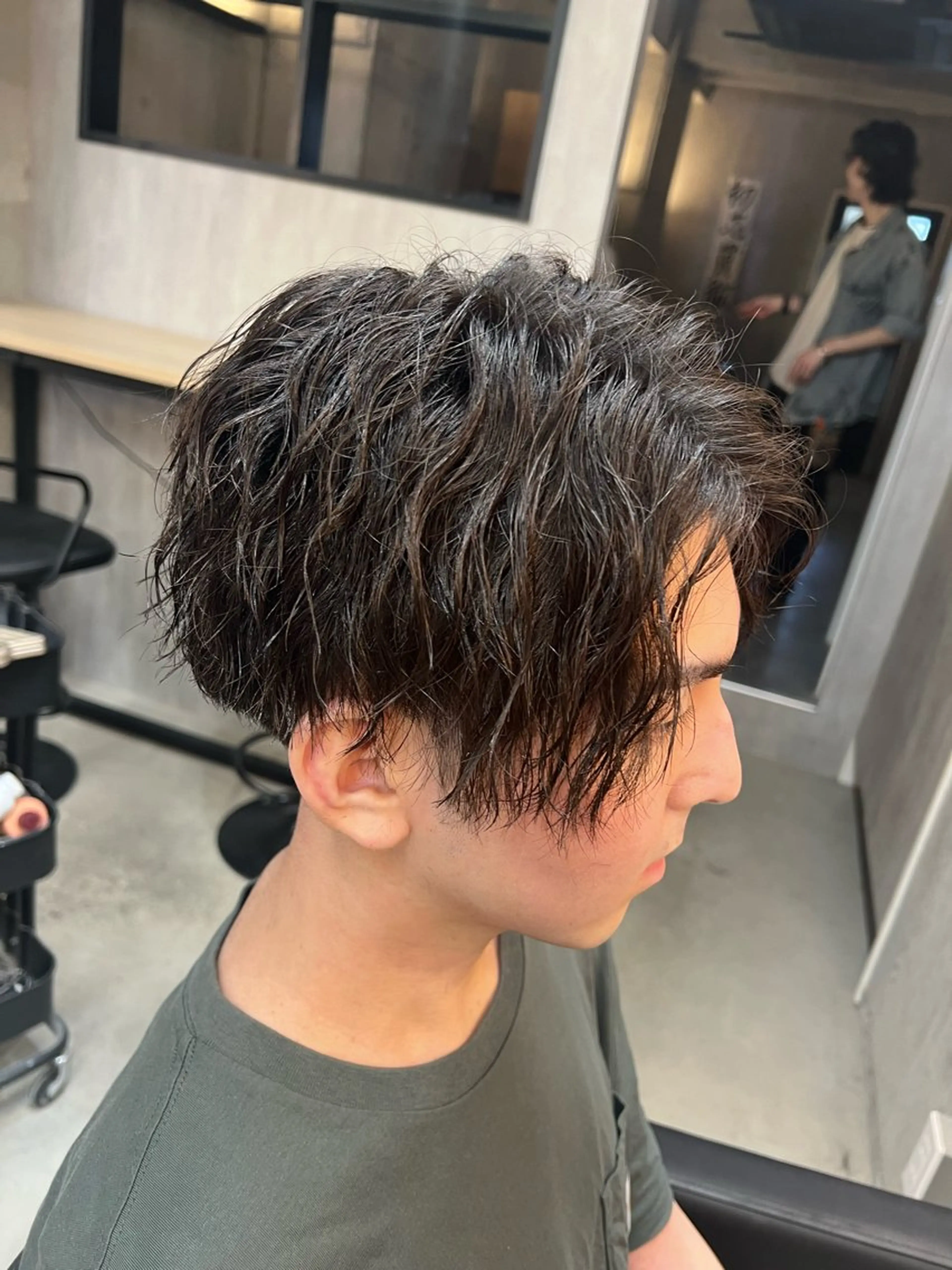 ショート EXCIA表参道所属・Nozomu/地毛風 ストレート/縮毛矯正のヘアスタイル