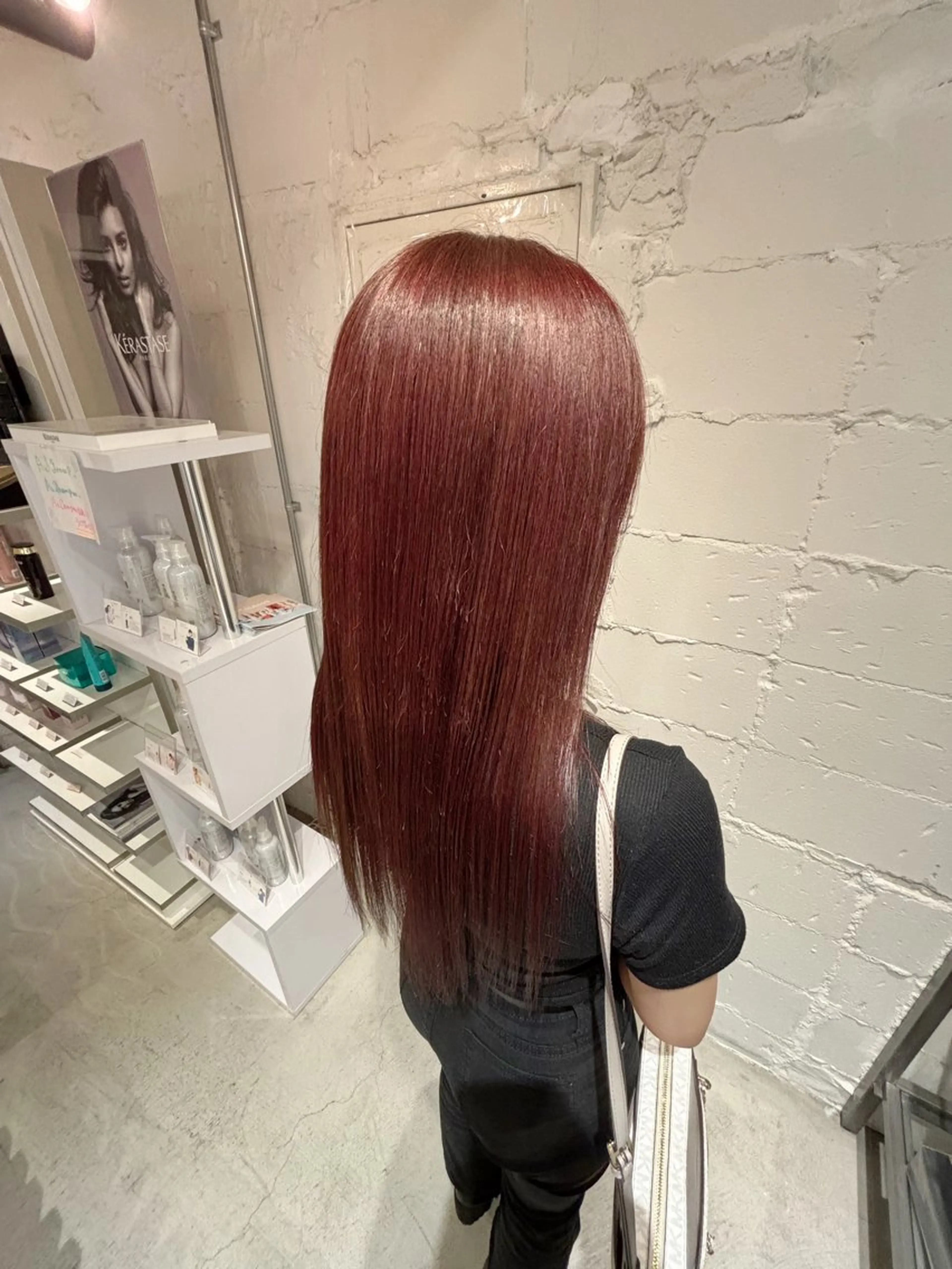ロング カラー ヘアアレンジ ブリーチ ダブルカラー イルミナカラー ブリーチなしカラー ピンクカラー カット ヘアカラー 🌈難波🌈ベージュ カラー【ヒロム】のヘアスタイル
