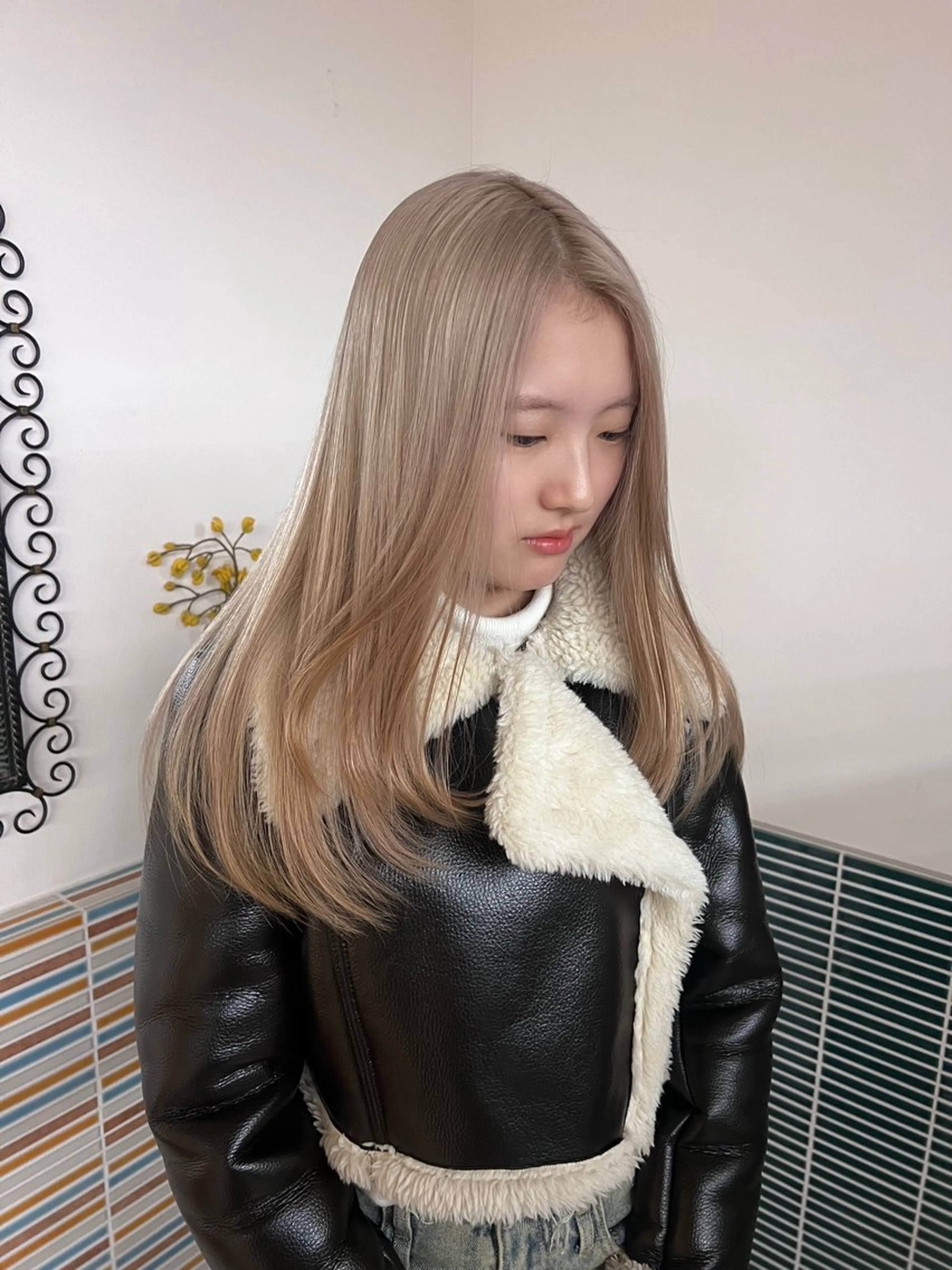 ロング カラー ヘアアレンジ カット ヘアカラー パーマ mamiのヘアスタイル
