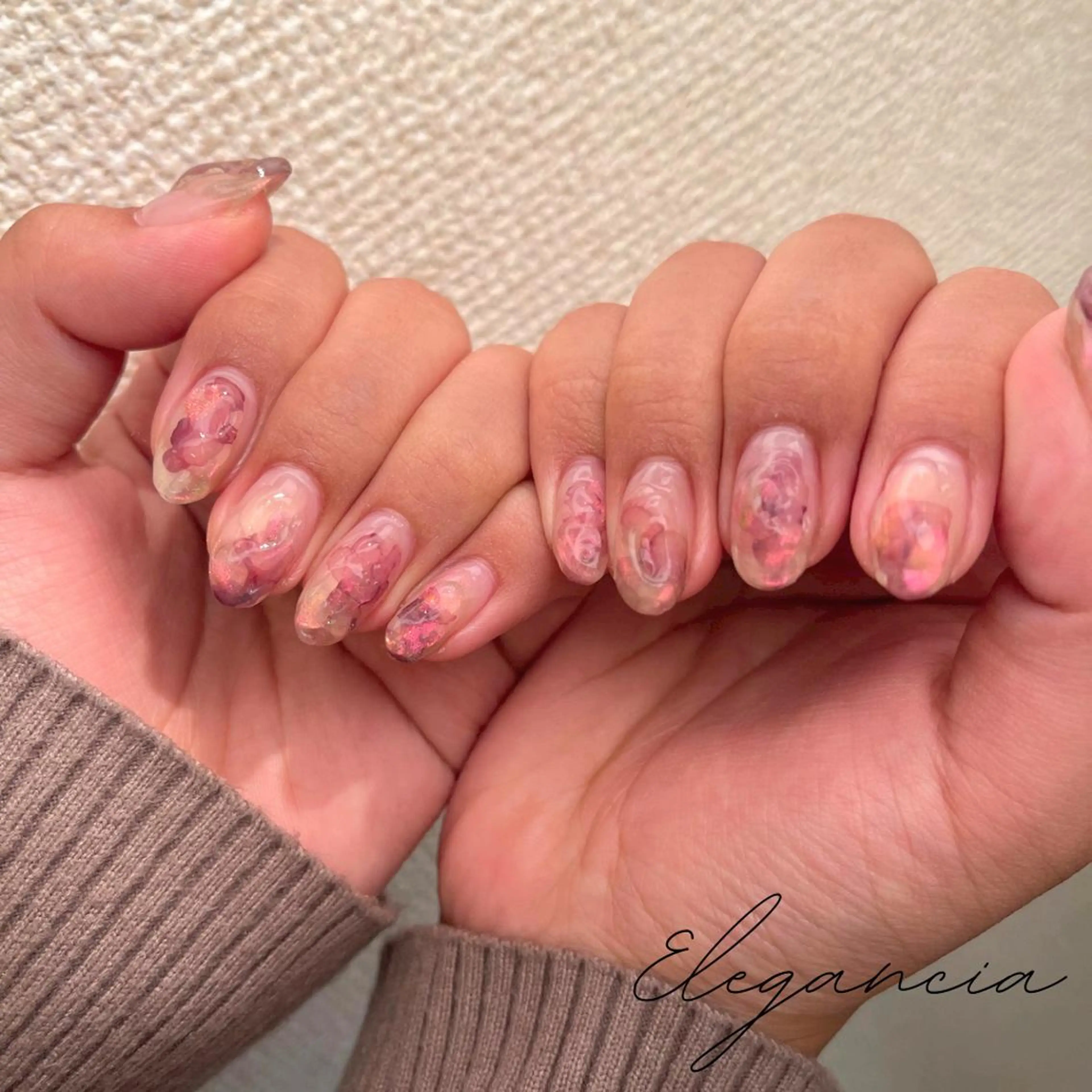 カラー ネイル ハンドネイル Elegancia. Hiromiのネイルデザイン