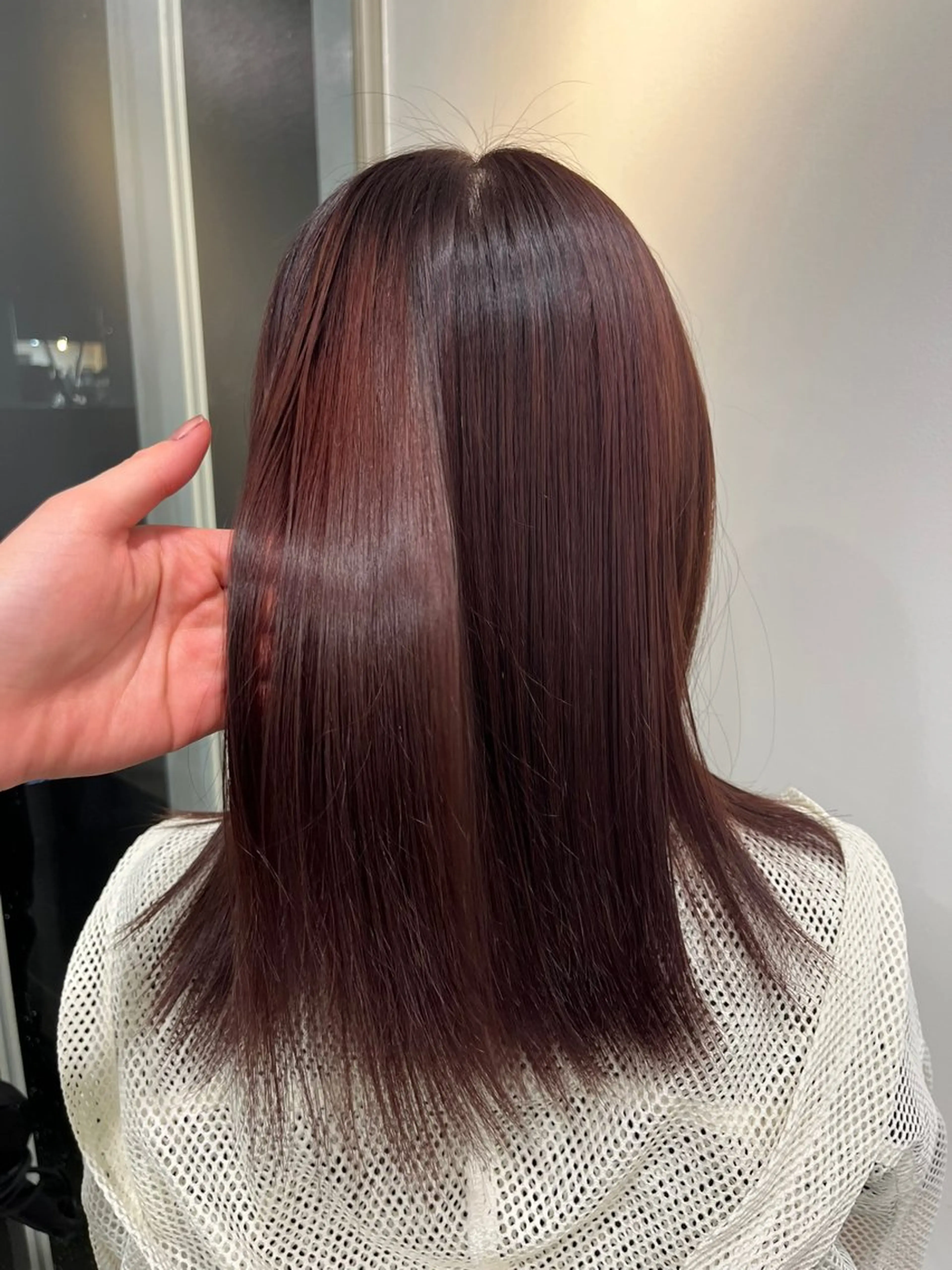 カラー RUA 🪽🤍のヘアスタイル