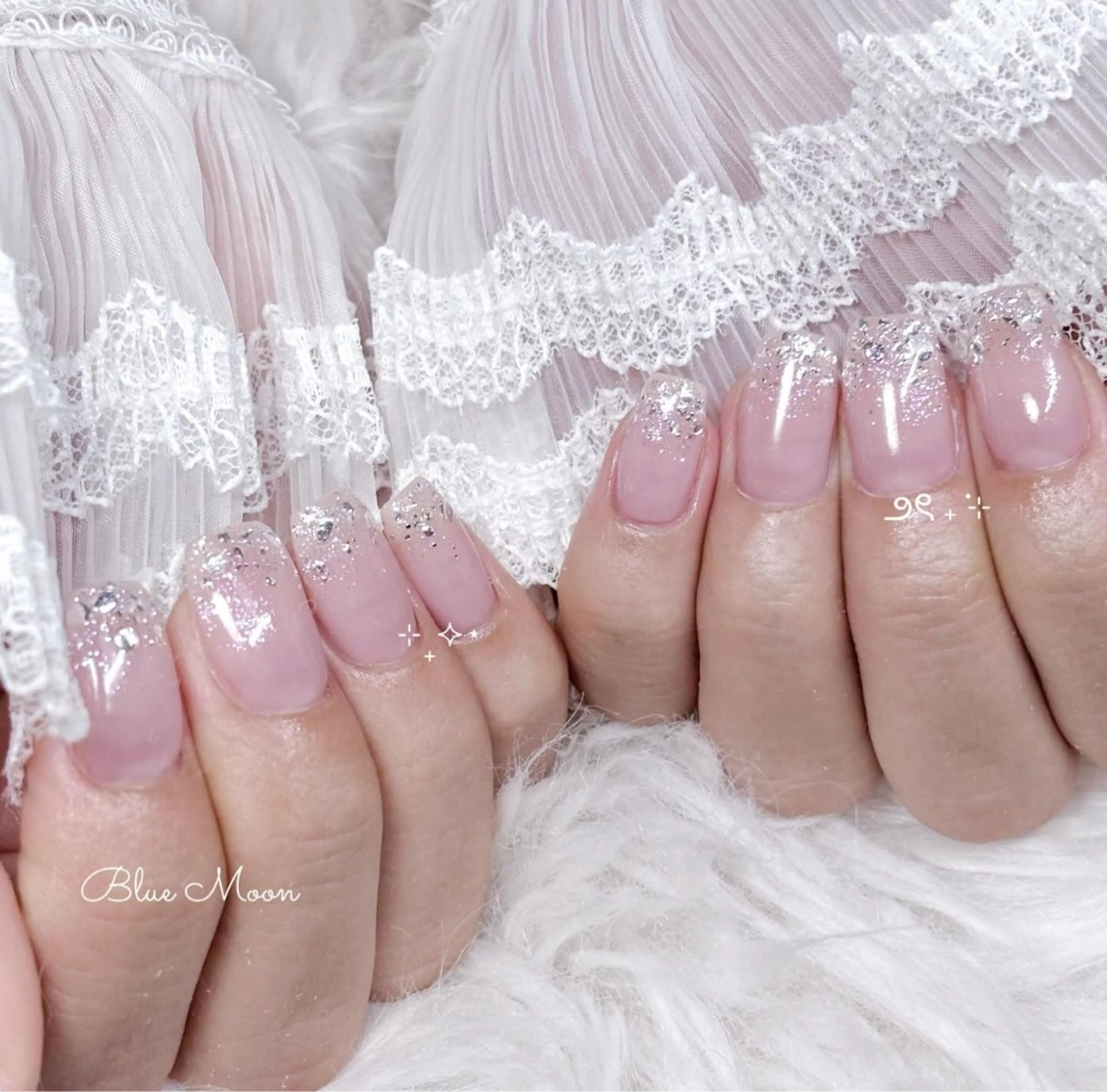 ネイル ハンドネイル ハンドケア nail salon Blue Moonのネイルデザイン