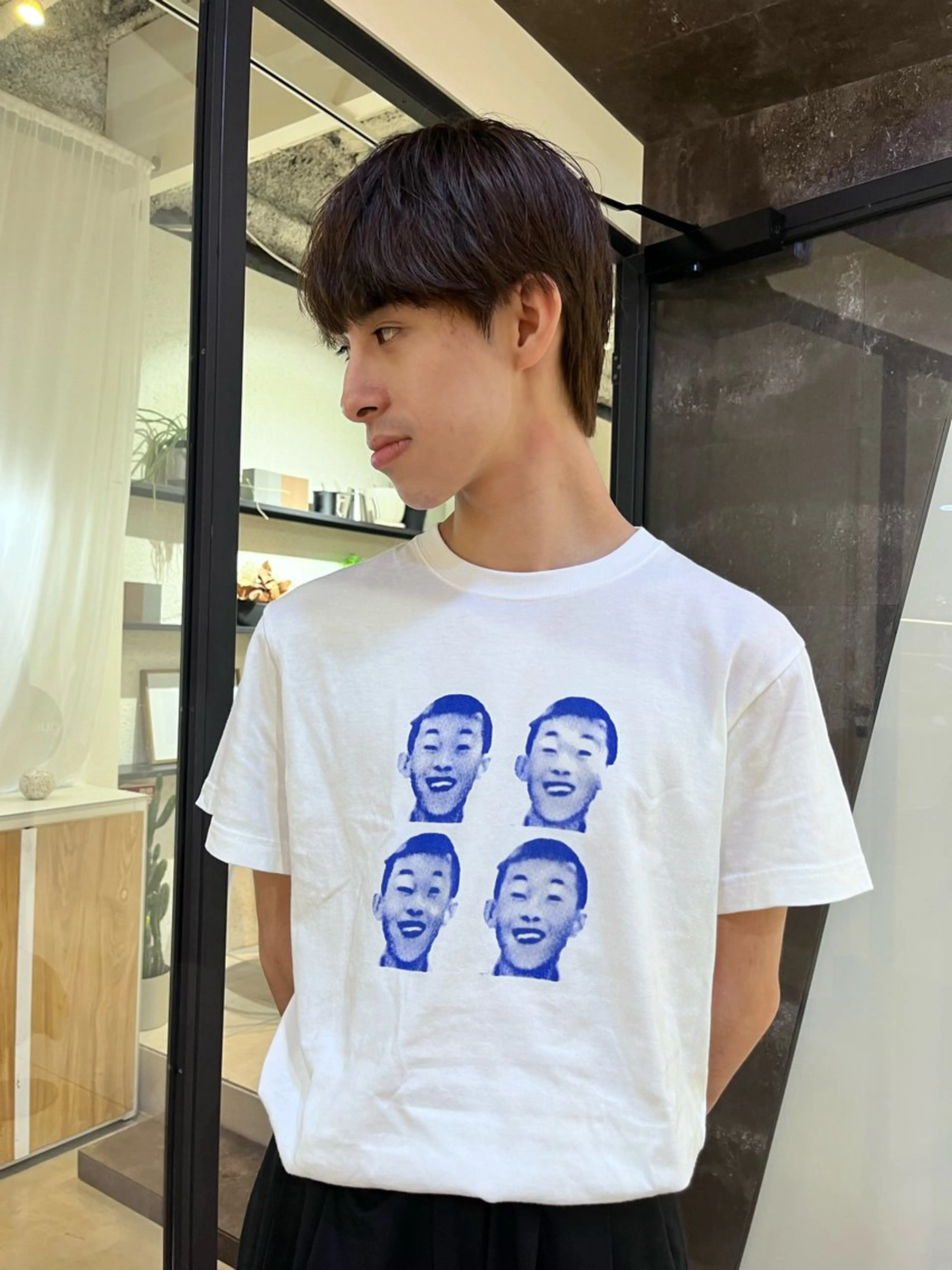 ショート カラー メンズ ブラウンカラー ヘアカラー 友輝 /札幌美容師のヘアスタイル