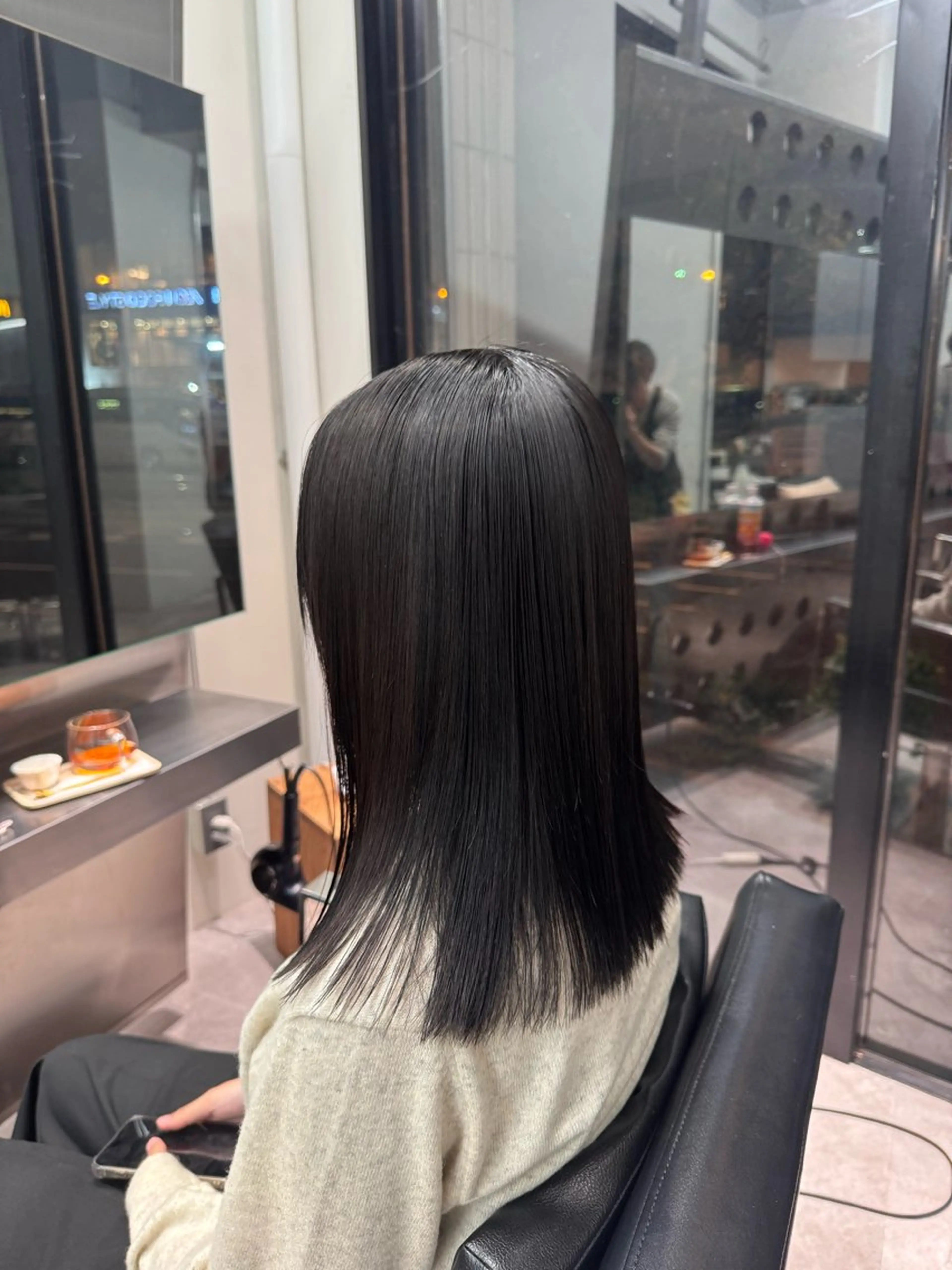 ミディアム パーマ 北村 岳久翔のヘアスタイル