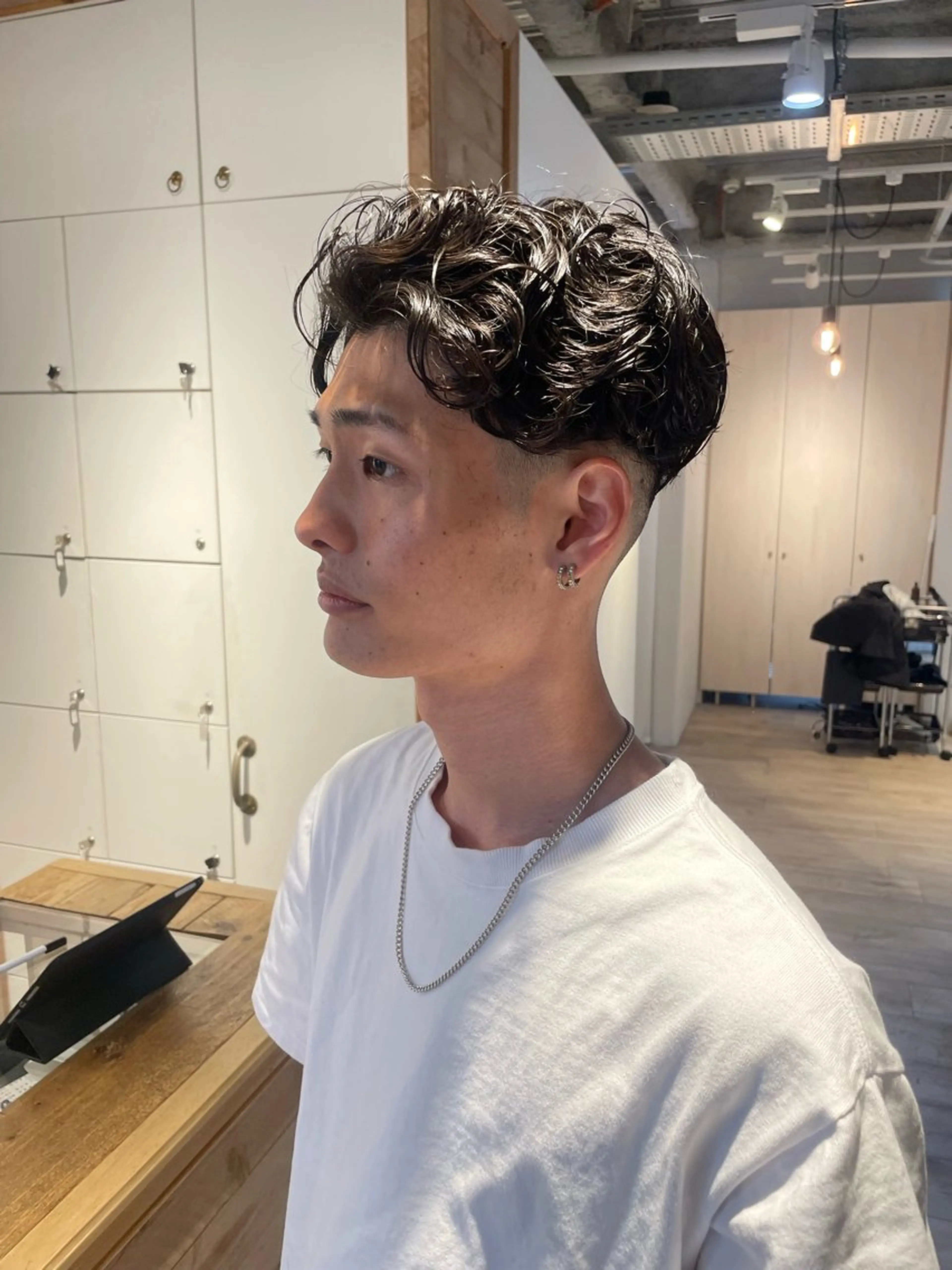 パーマ メンズ diar大船所属・ユ ラのヘアスタイル