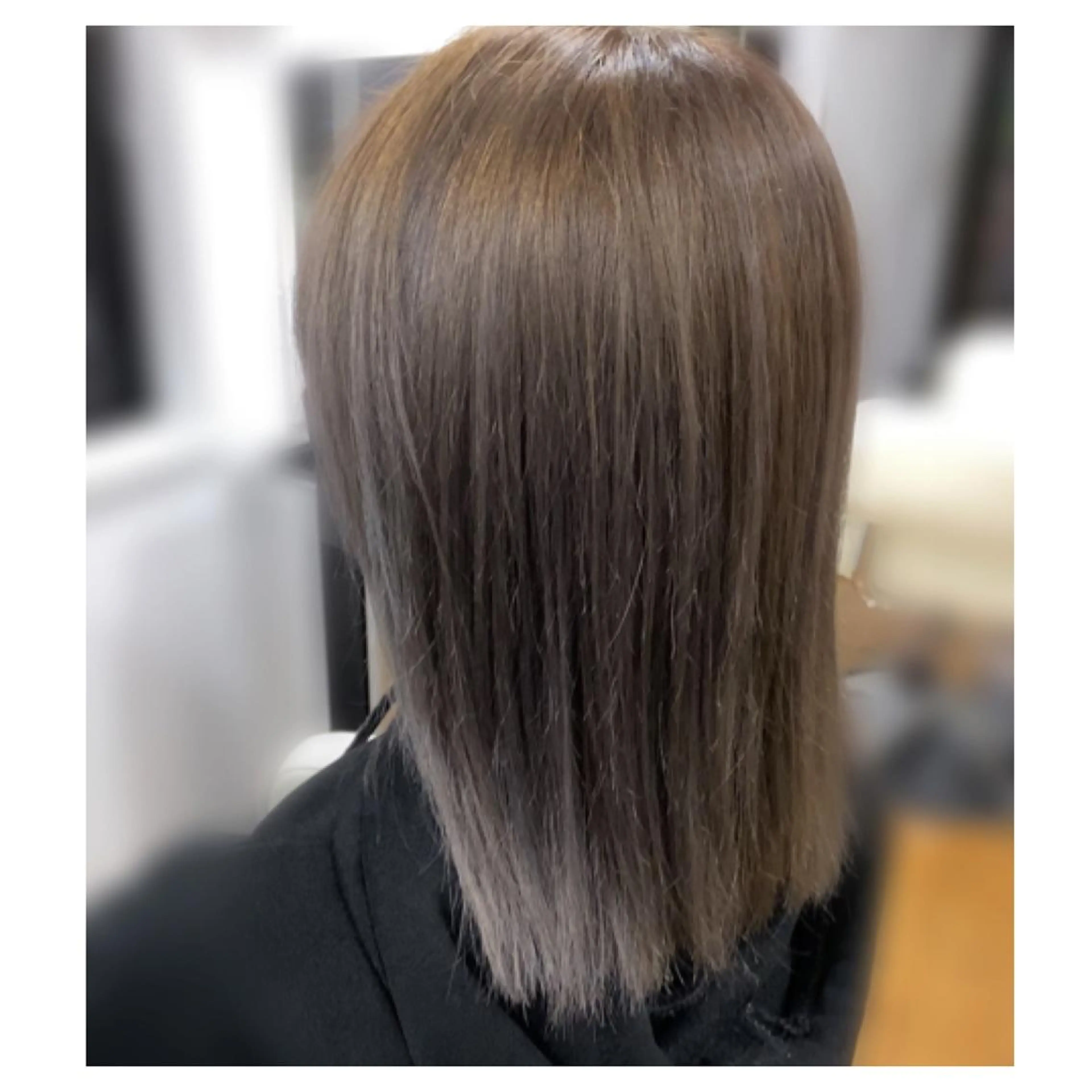 ミディアム カラー ヘアカラー Tendre Rêveのマツエク・マツパデザイン