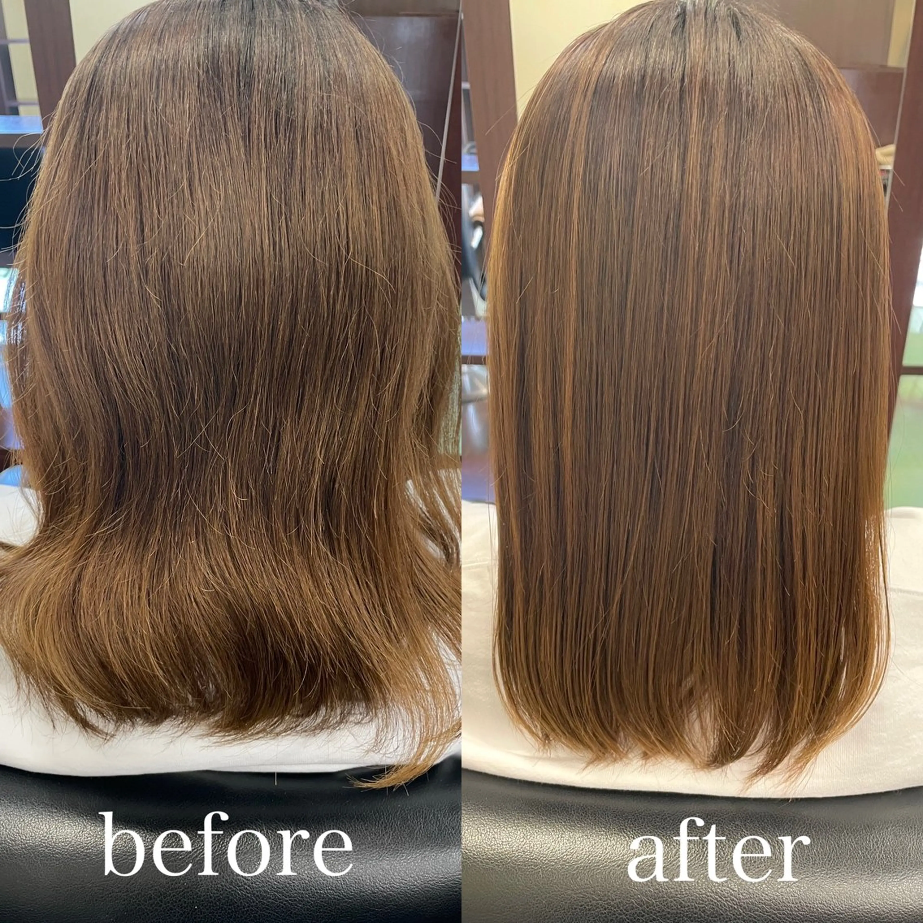 ミディアム トリートメント 沢田 瞳のヘアスタイル