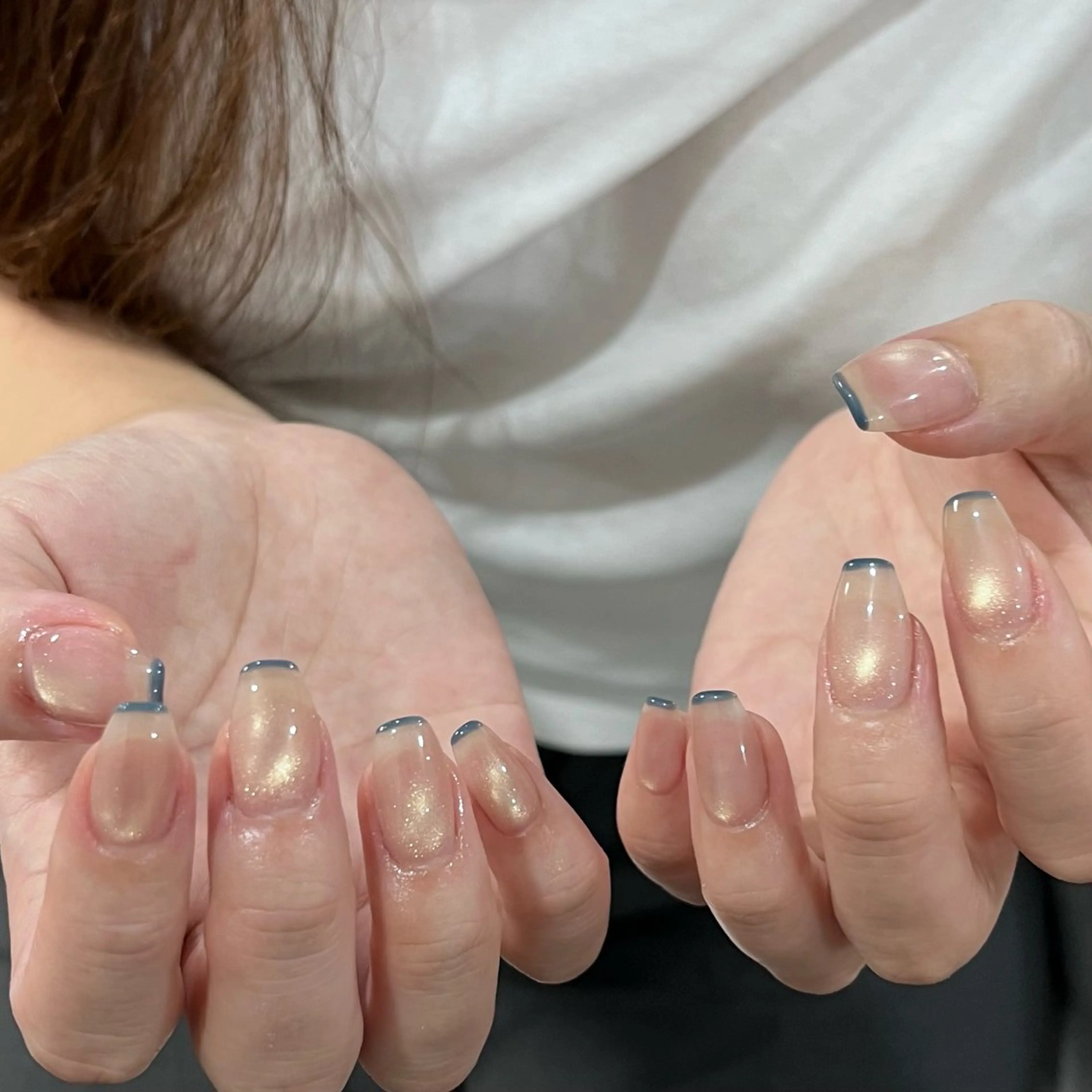ネイル 韓国ネイル ワンホンネイル ハンドネイル ハンドケア Chang _Nailのネイルデザイン