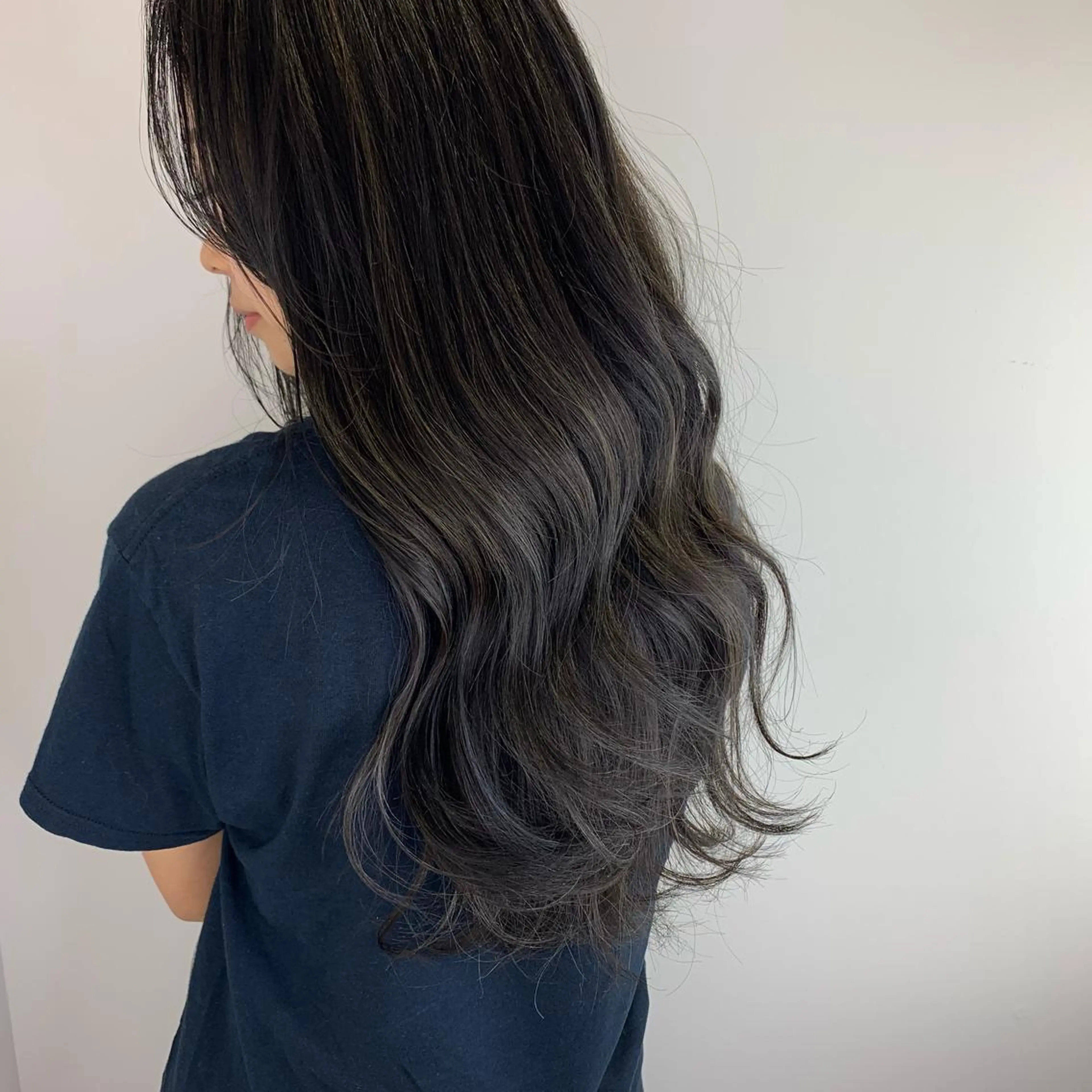 ロング カラー ハイライトカラー ハイライト ヘアカラー トリートメント パーマ/ボブ 豊浦翔太のヘアスタイル