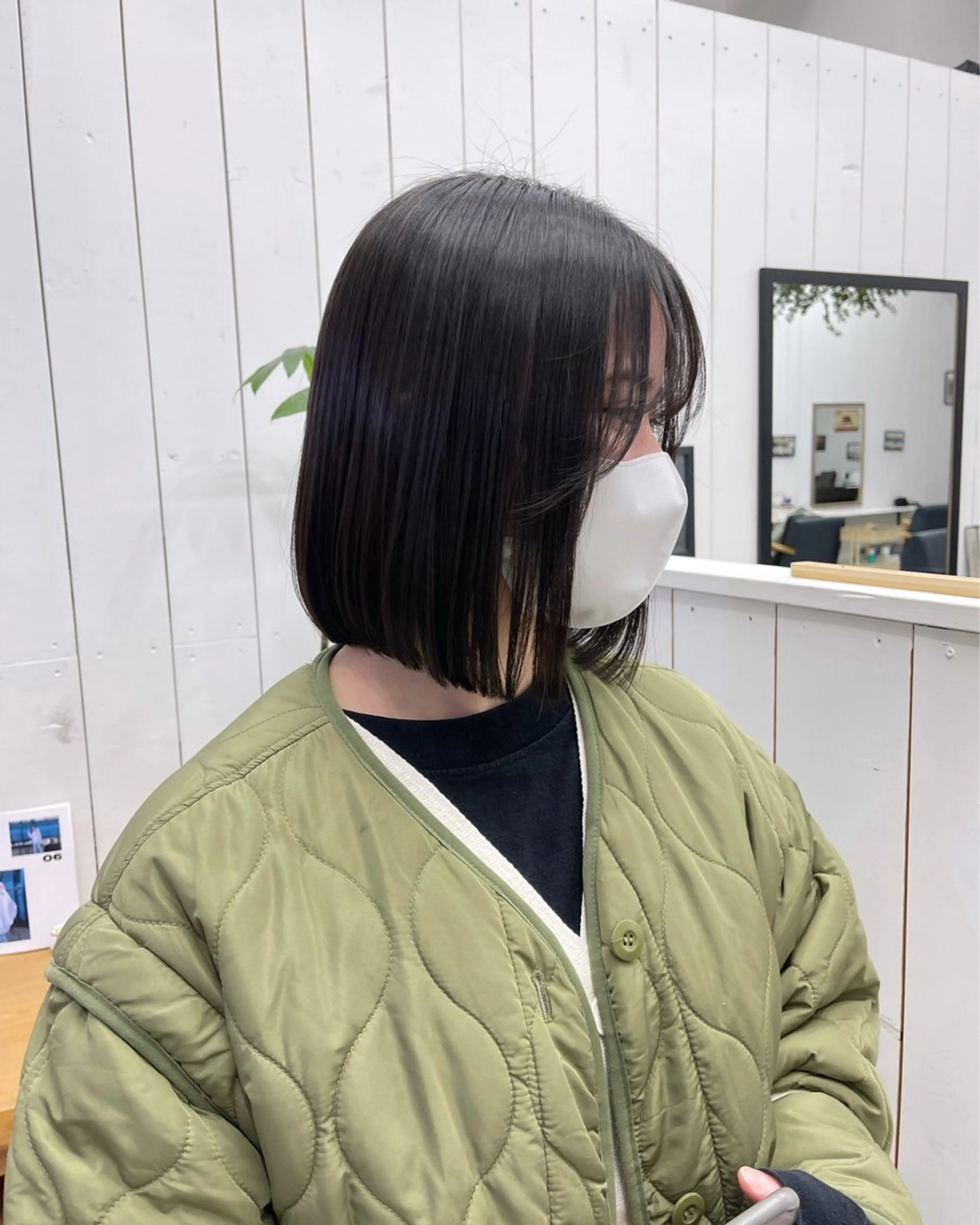 ミディアム カット 縮毛矯正 📍葛西りんたろう/ ENVのヘアスタイル