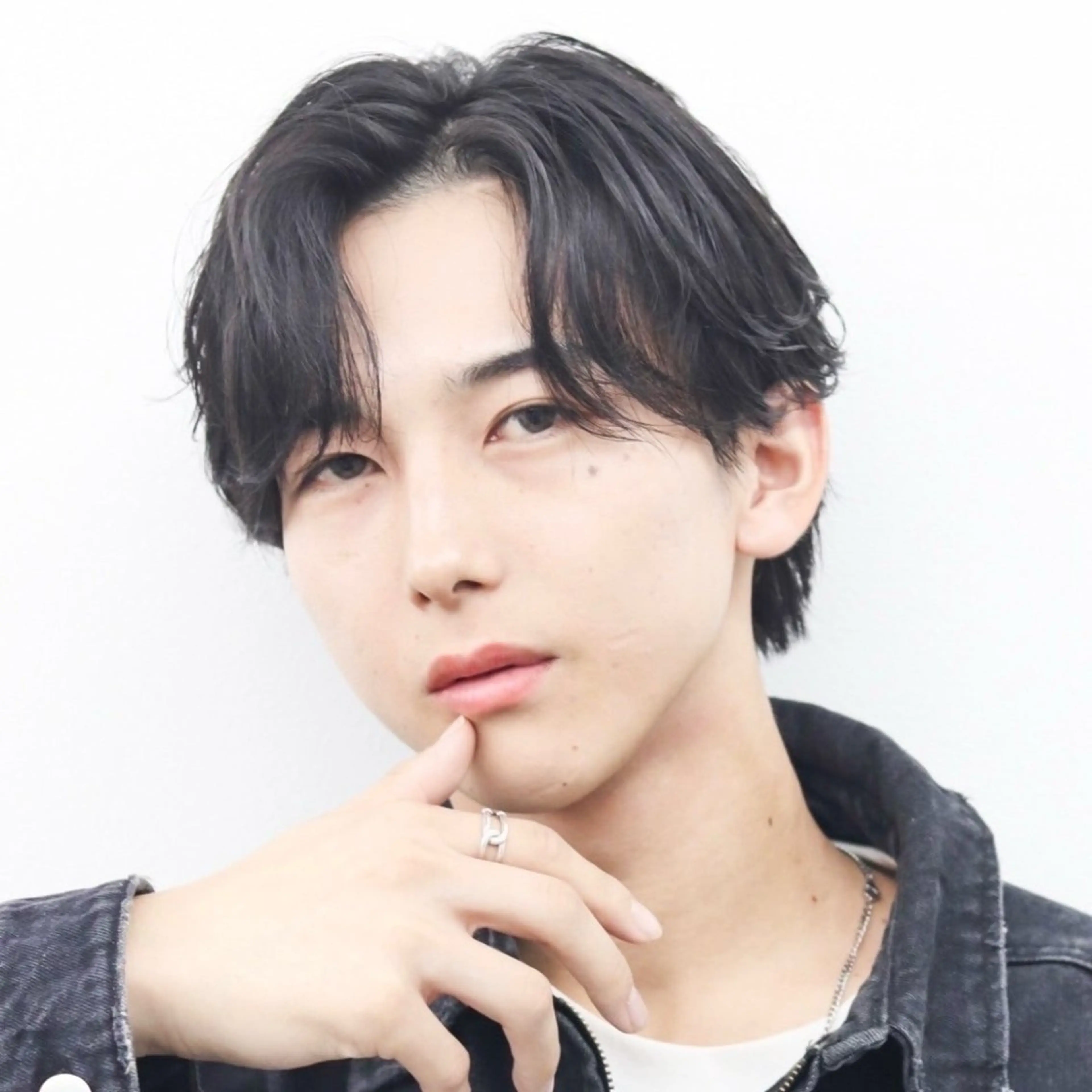 ミディアム カラー パーマ メンズ カット トリートメント 垢抜けマッシュ /キョウヘイ😎のヘアスタイル