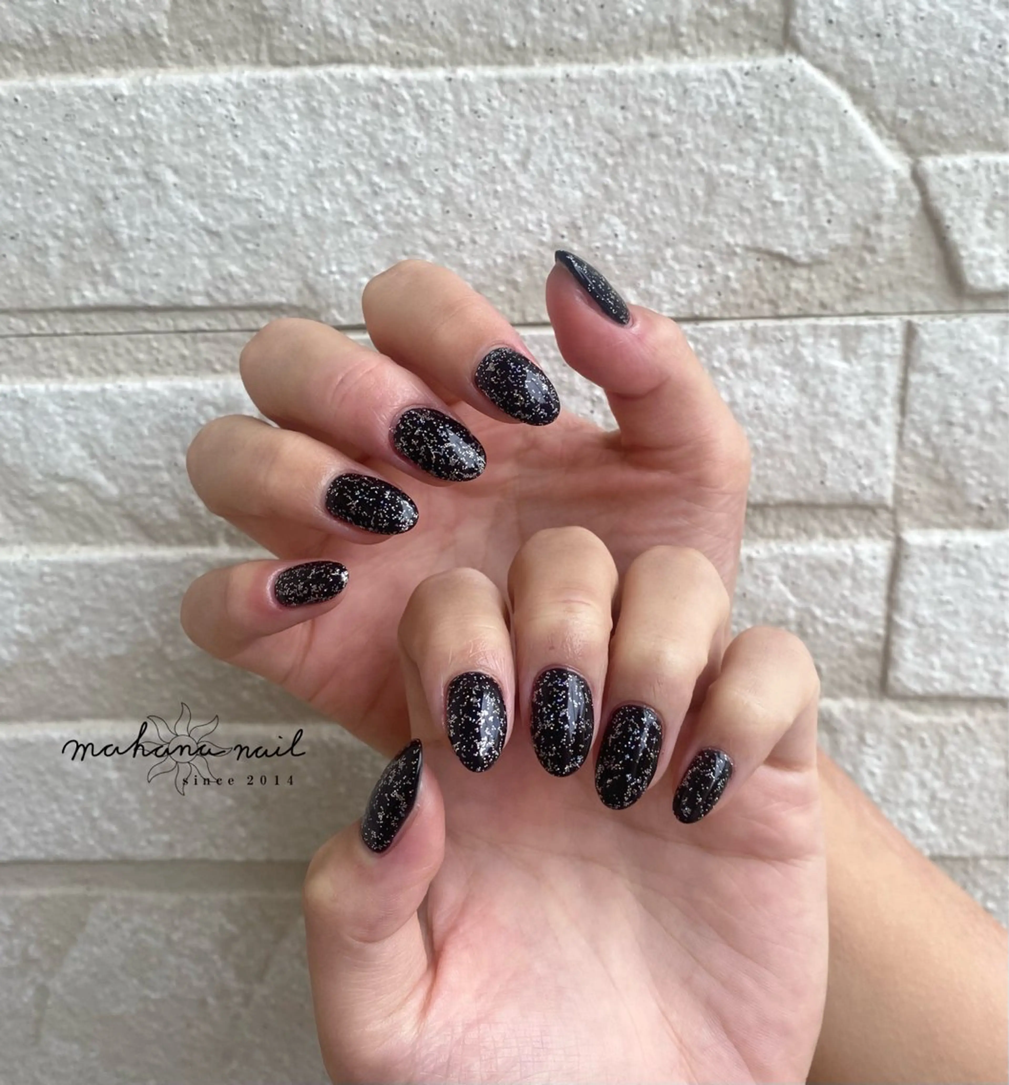 ネイル ラメ(グリッター) ハンドネイル mahana nailのネイルデザイン
