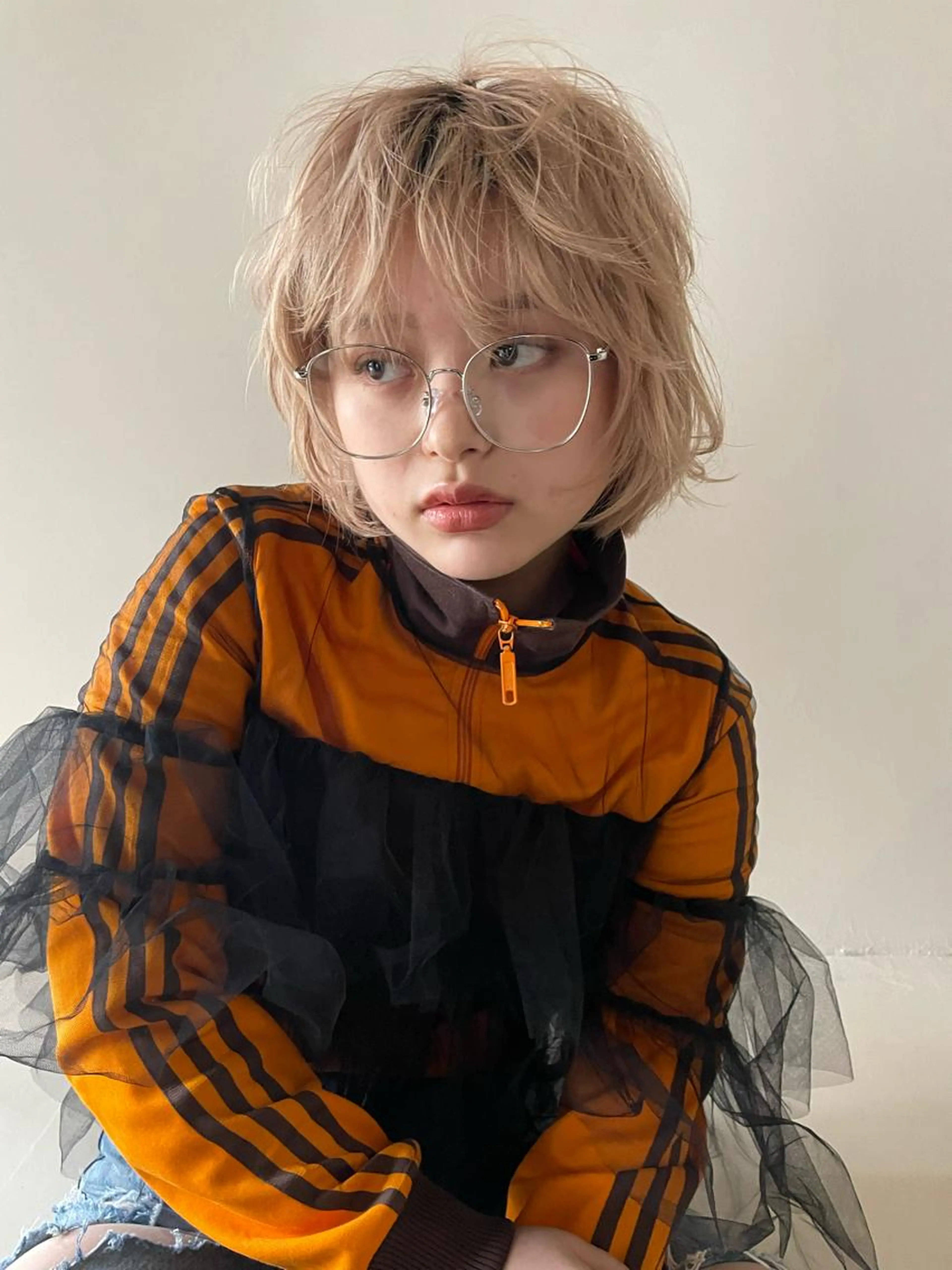 【7月限定☁️】カット+ブリーチ+カラー+トリートメントの写真