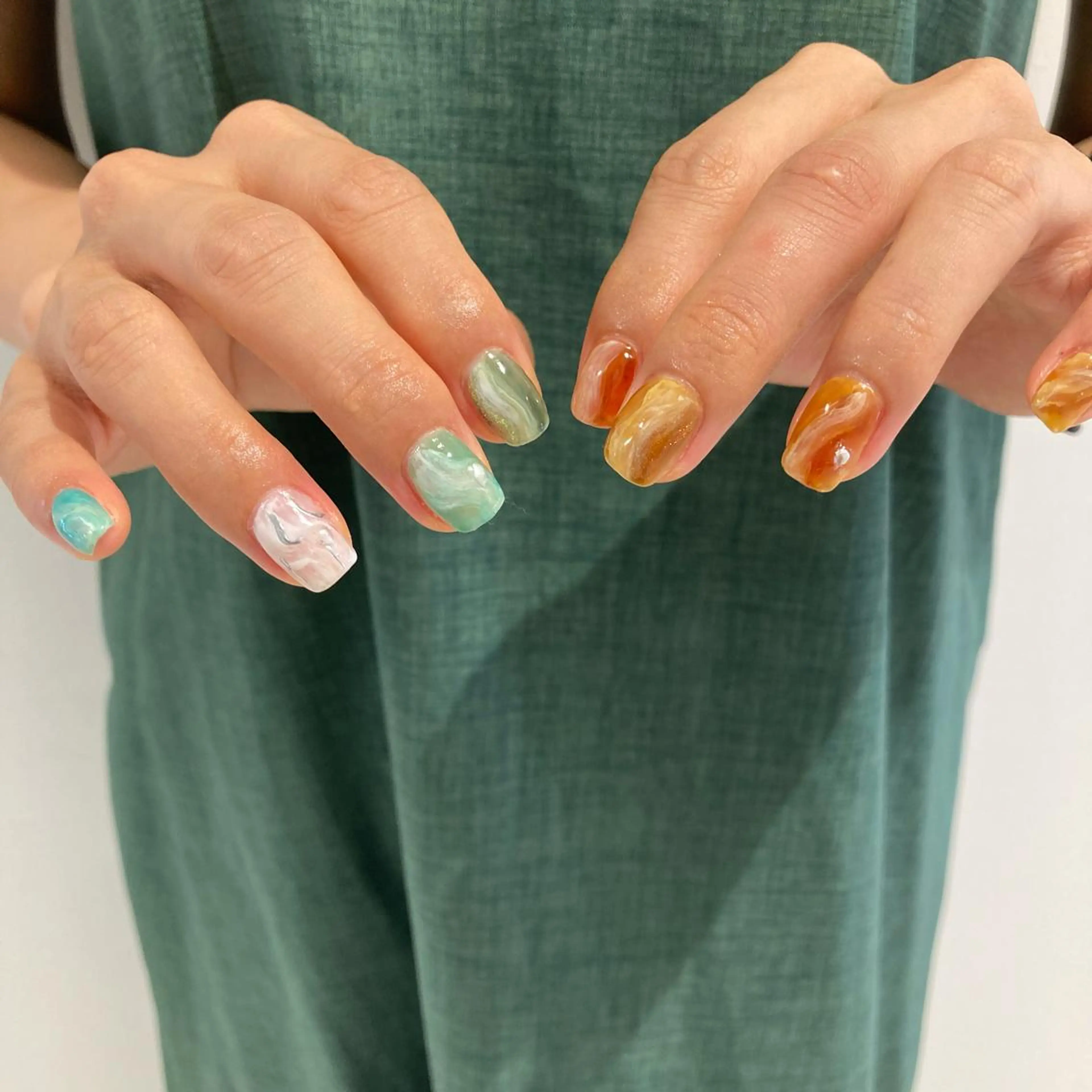 ネイル 持ち込み mano+所属・砂田 はるかのネイルデザイン