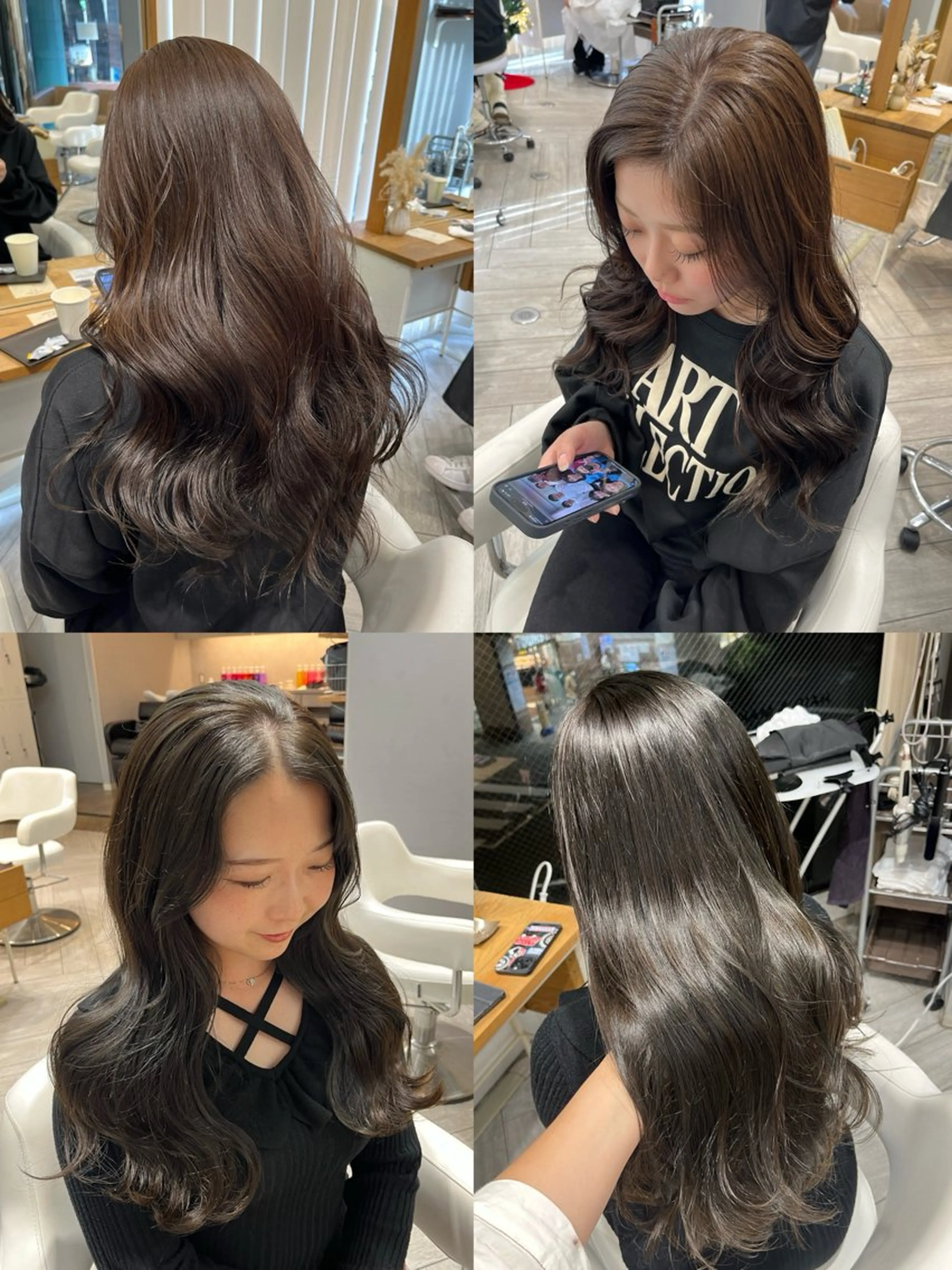 ロング カラー カット ヘアカラー トリートメント AVANCE. chisatoのヘアスタイル