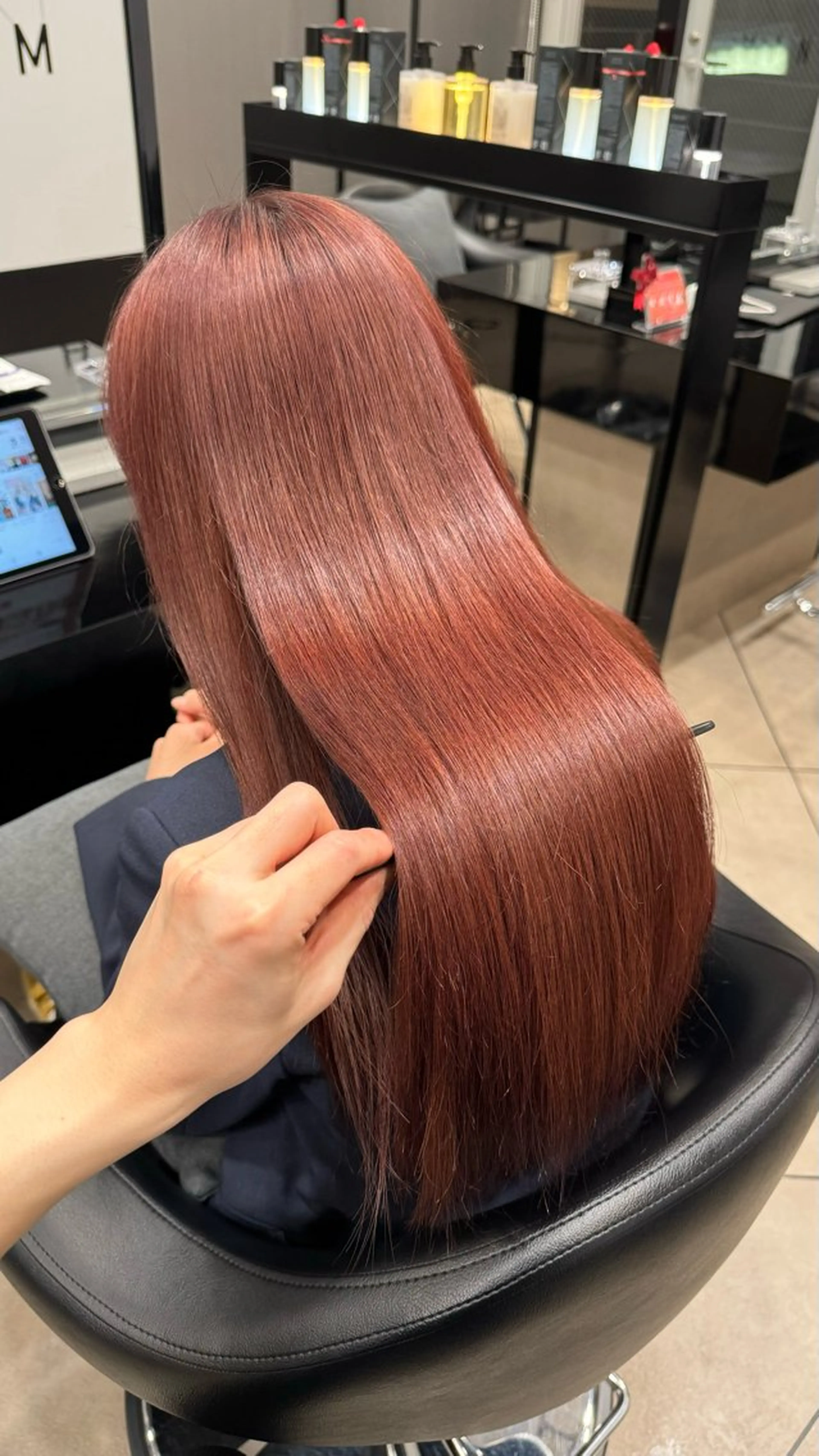 ロング ヘアカラー トリートメント HAIR 原宿所属・ボブ/ 川田大輝のヘアスタイル