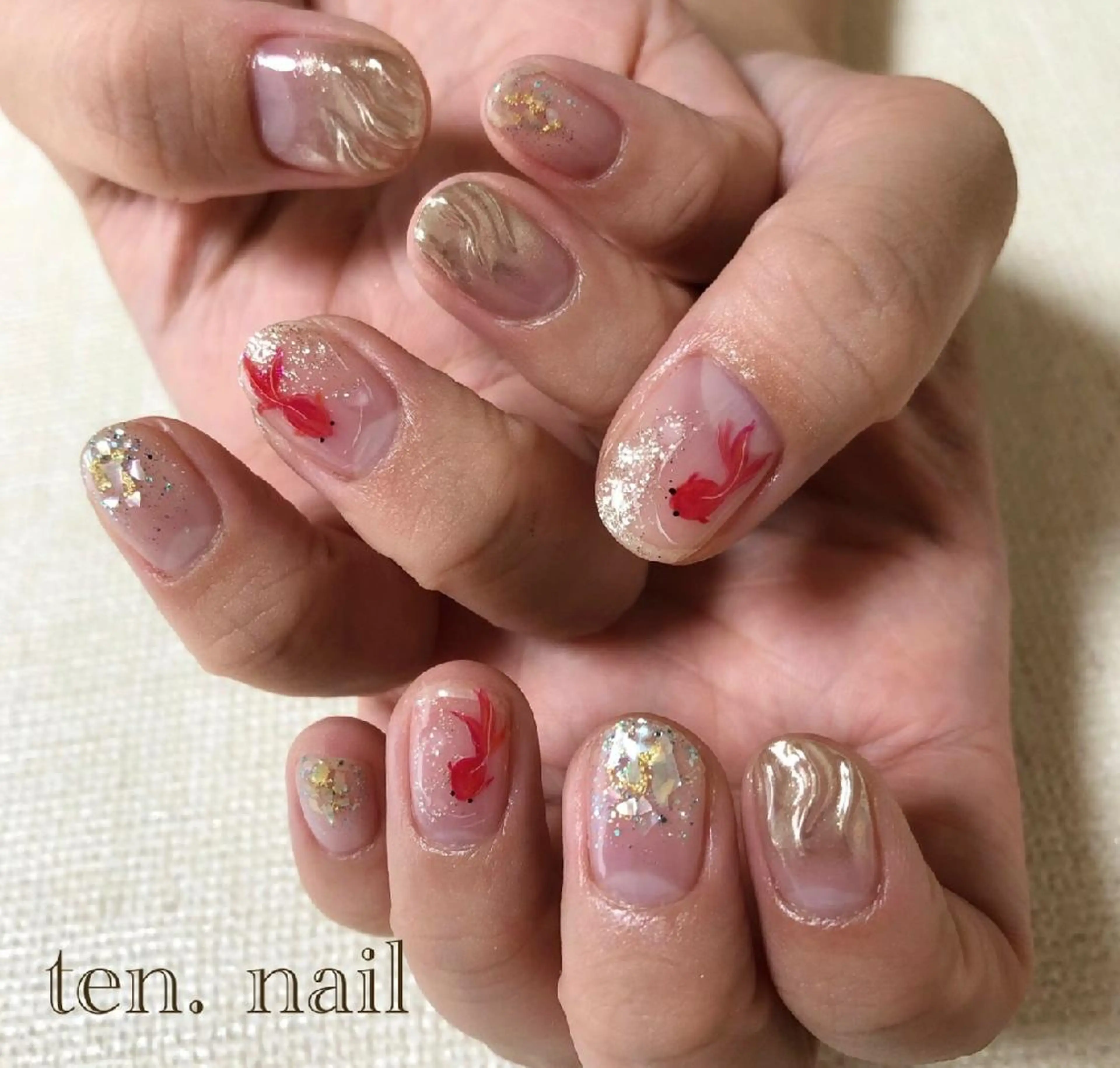 ネイル アートネイル ten.nail所属・ten. nailのネイルデザイン