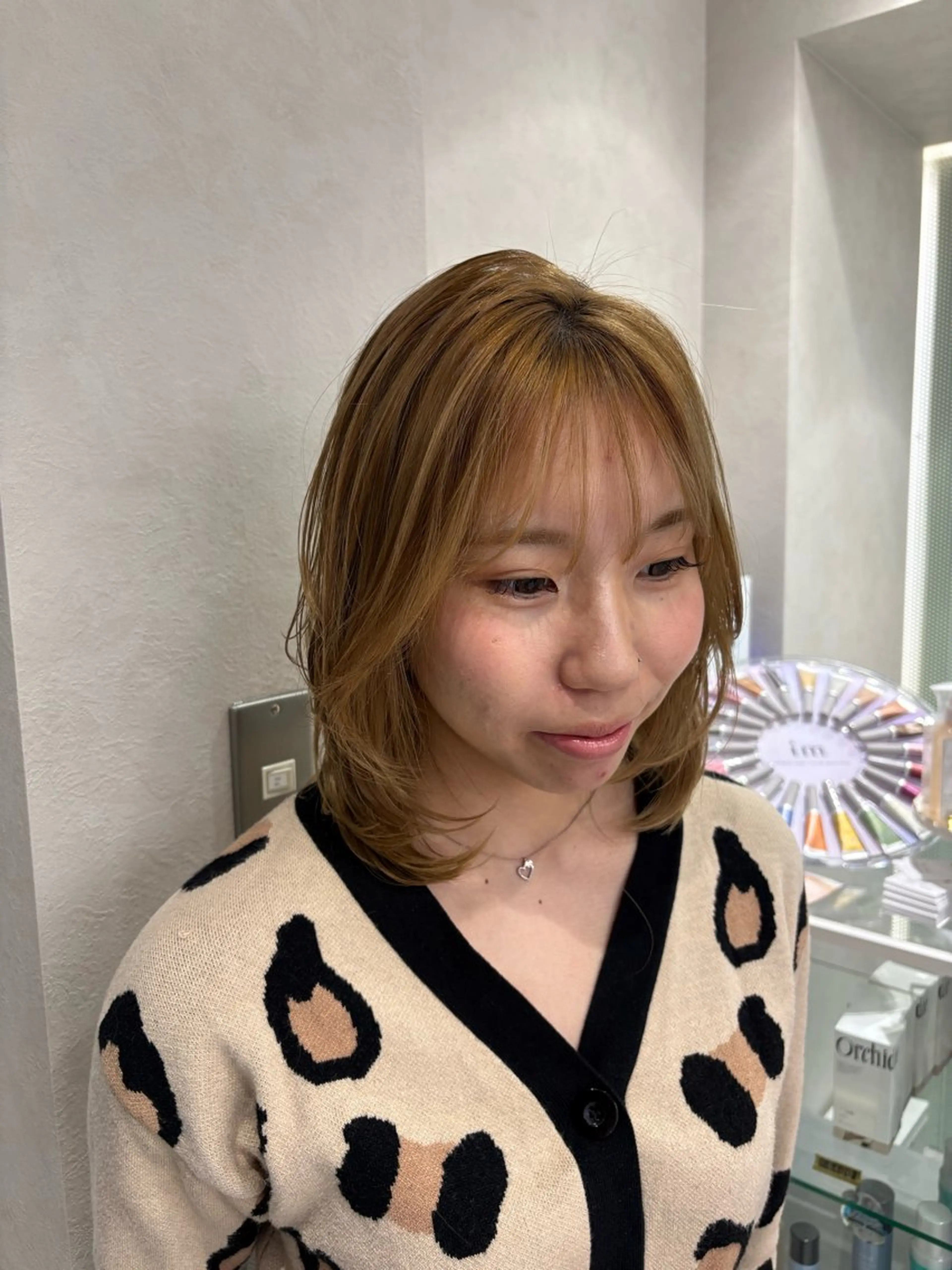 ミディアム ハッシュカット ハイレイヤー 韓国風ヘア レイヤーカット Lond mare ✂︎YUTAのヘアスタイル