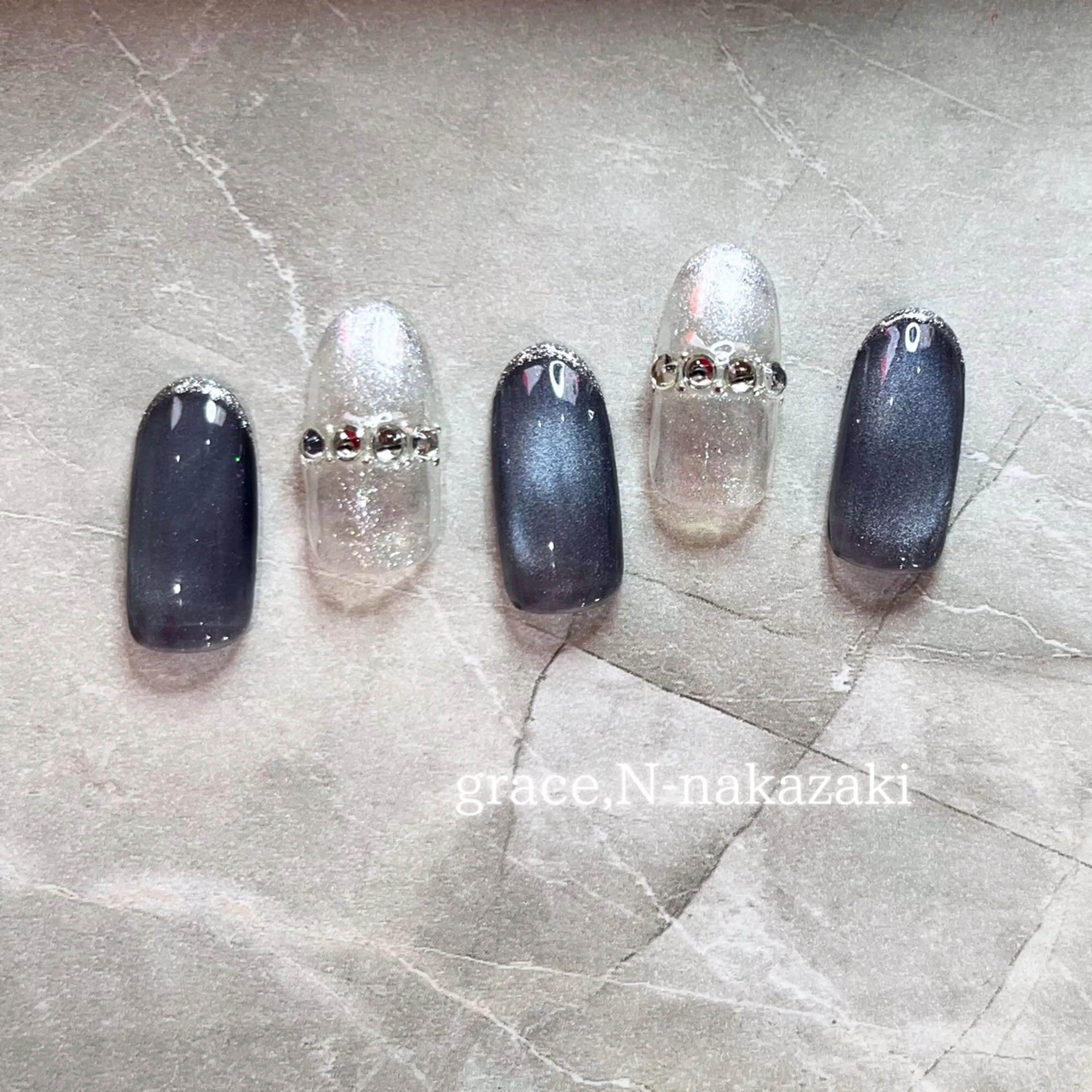 ネイル ハンドネイル grace .N-nakazaki所属・grace,N raikaのネイルデザイン