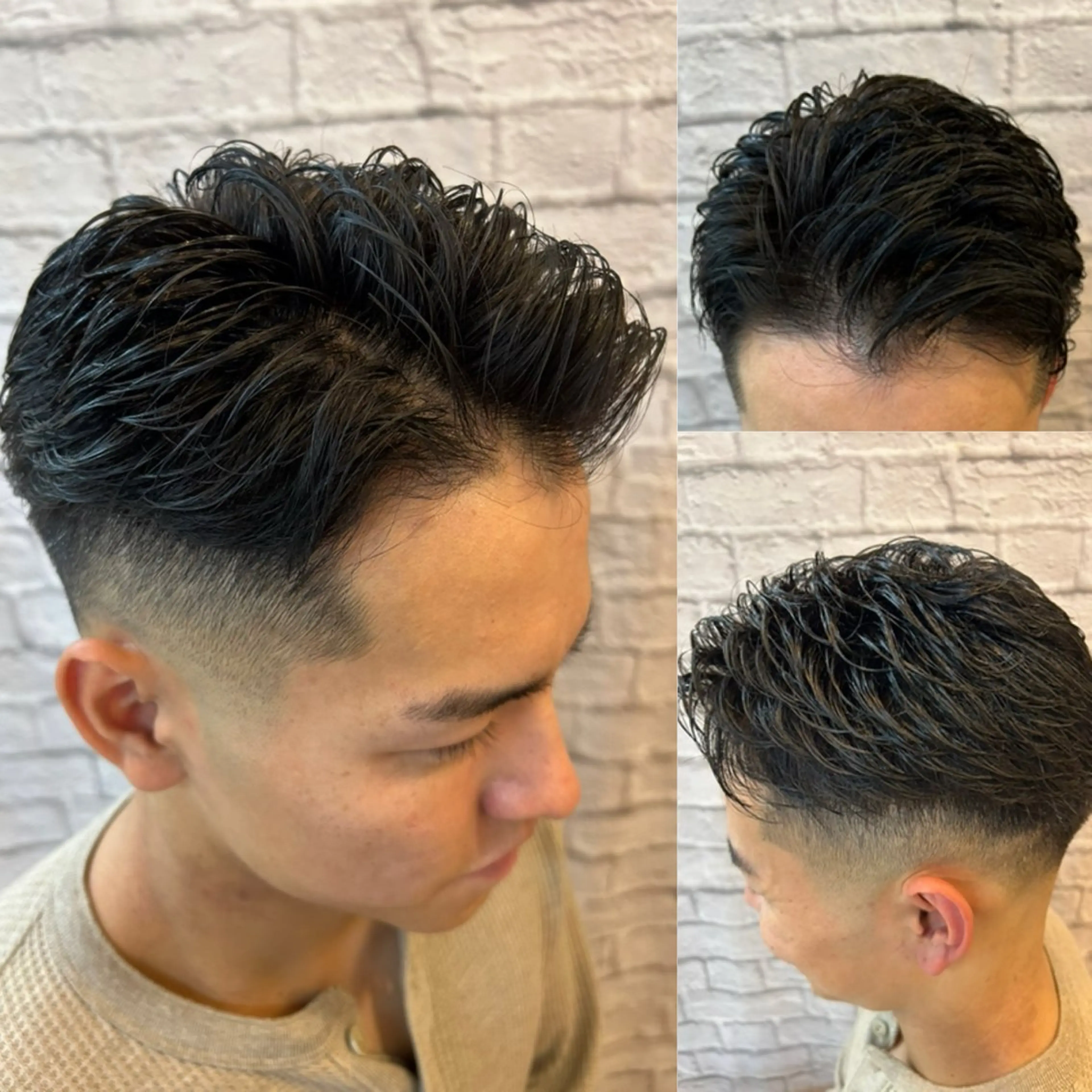 ミディアム カット パーマ Syunta Sato/佐藤駿太のヘアスタイル