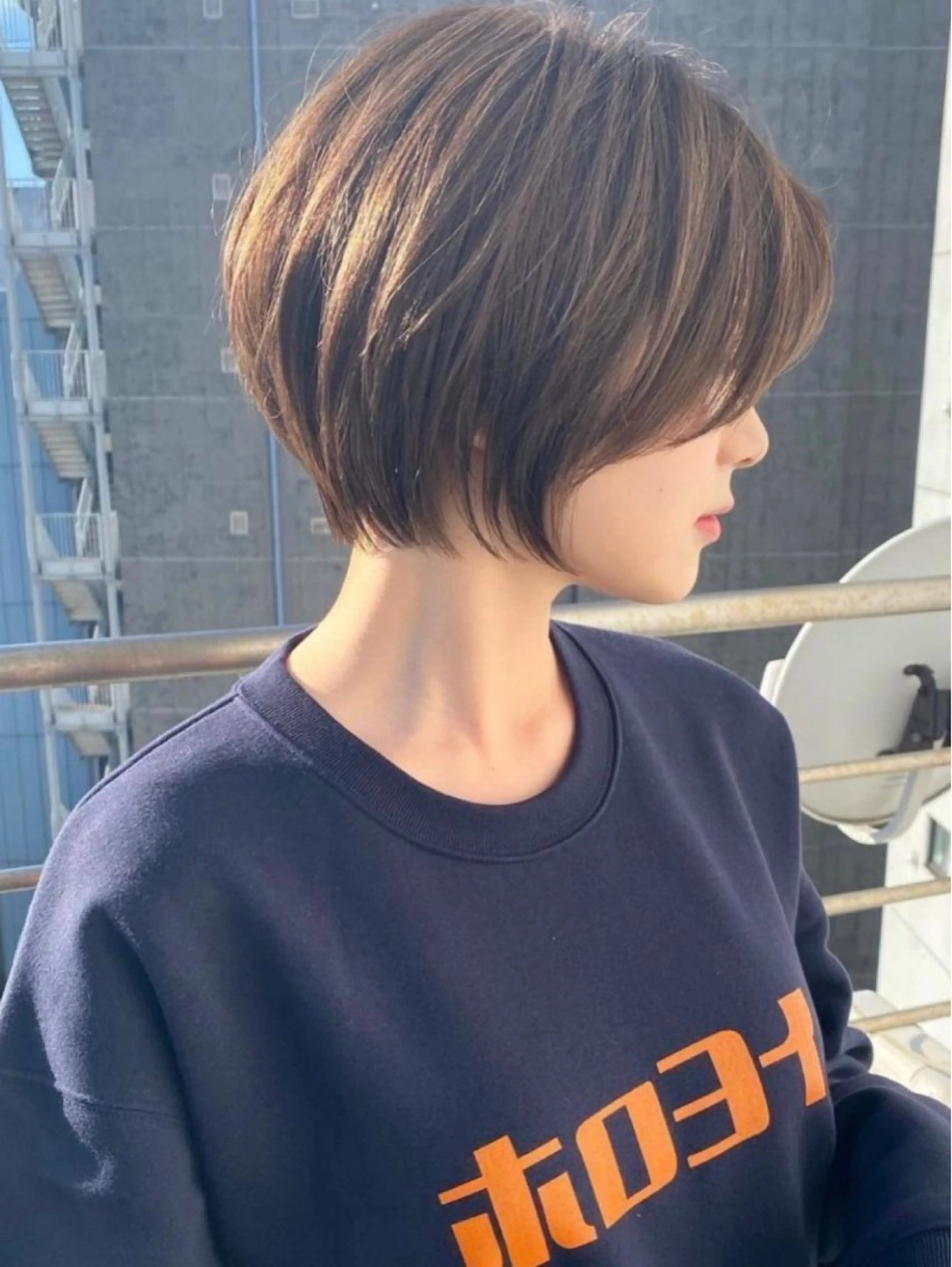 ショート ショートヘア 🎀ボブ/レイヤー /銀座/Emaのヘアスタイル