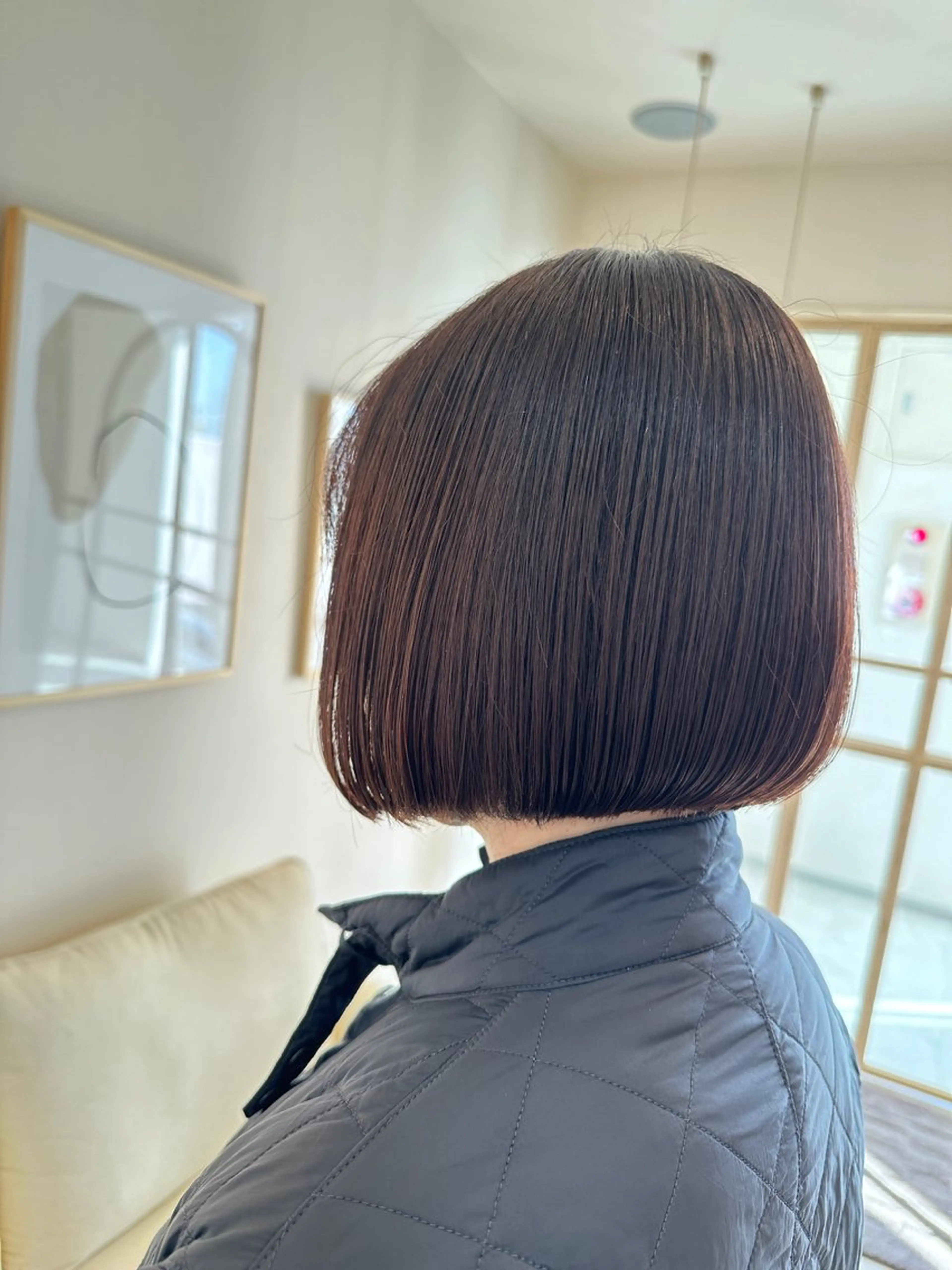 ミディアム レイヤー/ショート 新潟/阿部萌花🎀のヘアスタイル