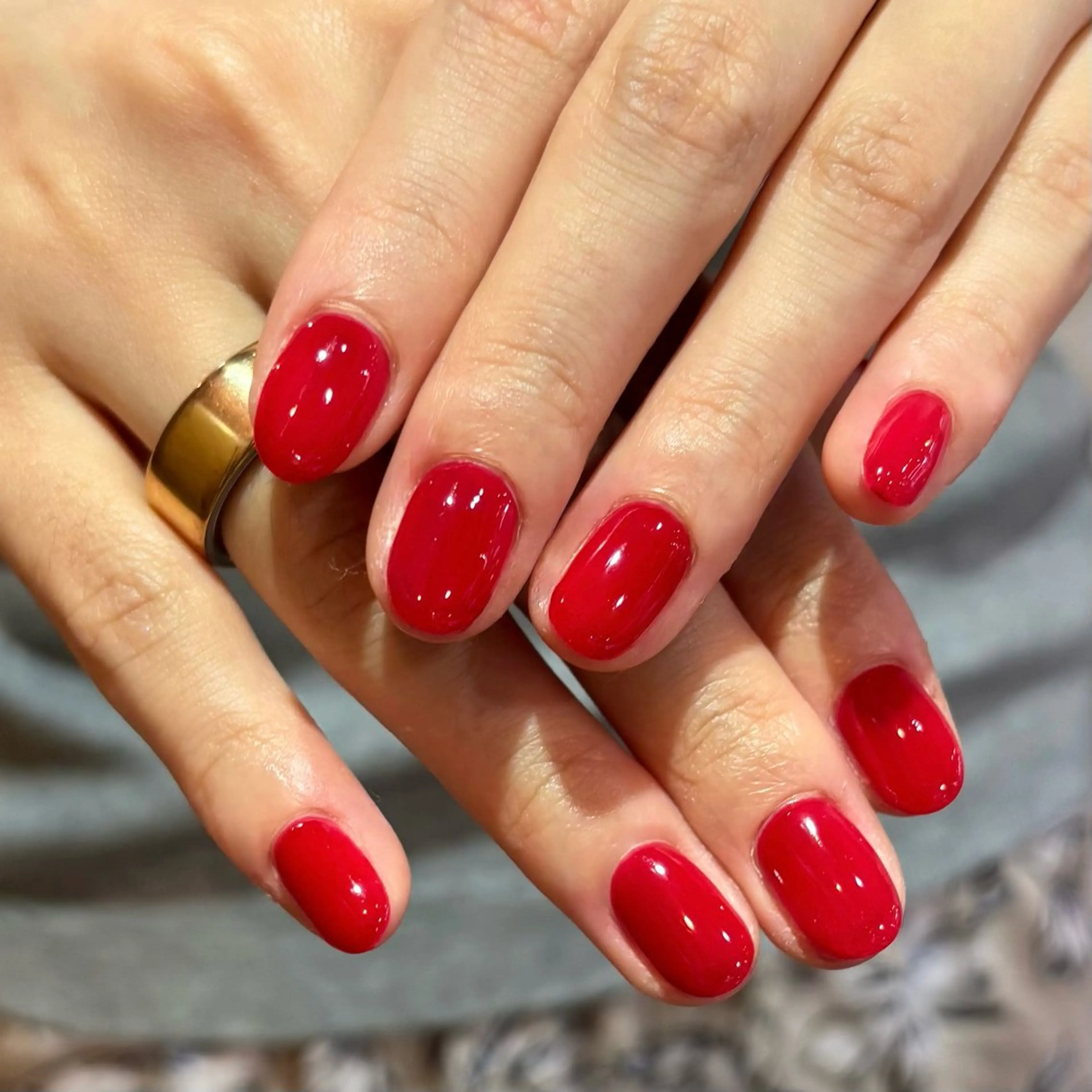 ネイル ワンカラーネイル ハンドネイル ナカエ🐈‍⬛ ／relownailのネイルデザイン