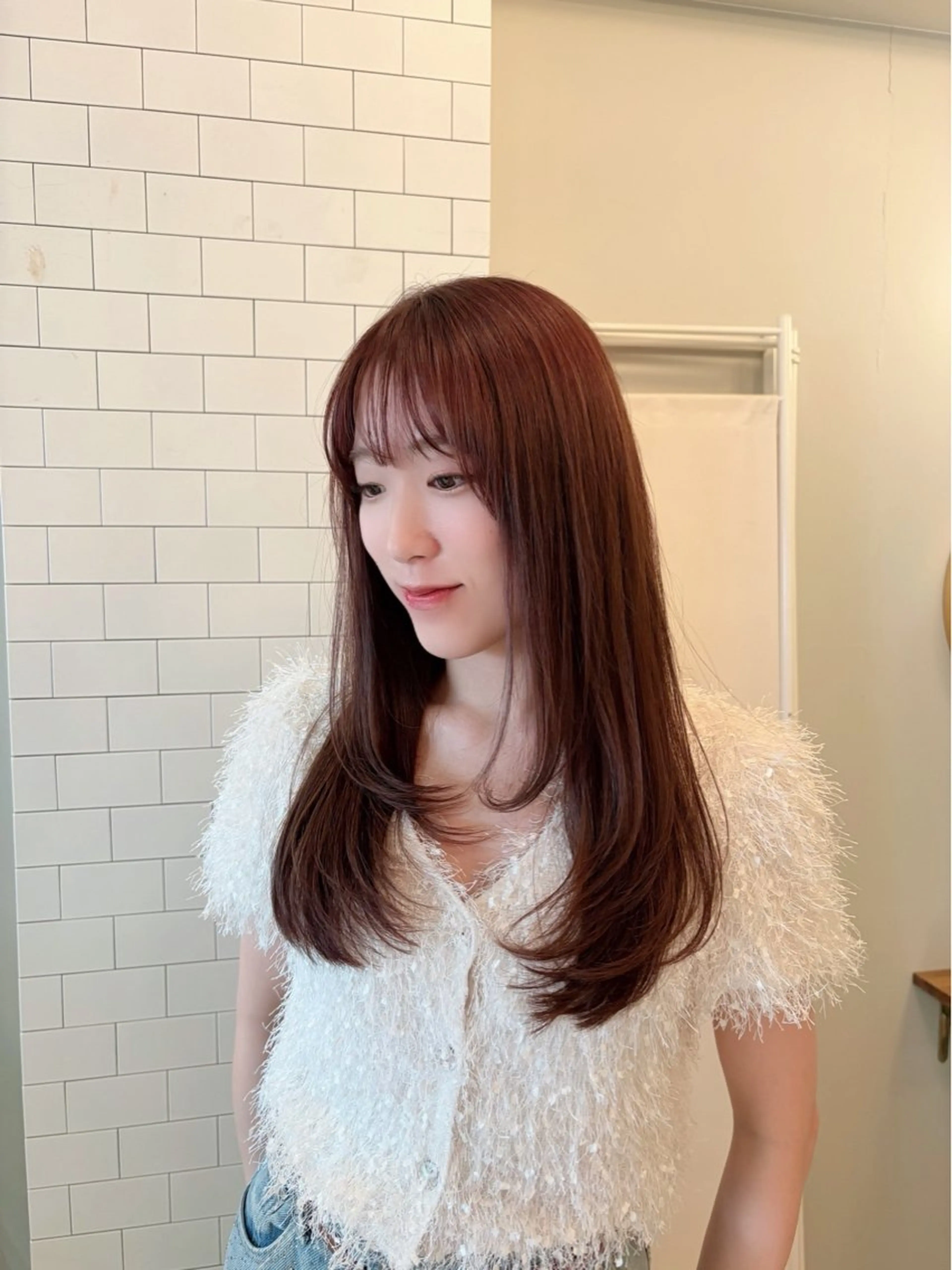 ロング カラー Anree所属・ゆとり 茨木/大阪/パーマのヘアスタイル