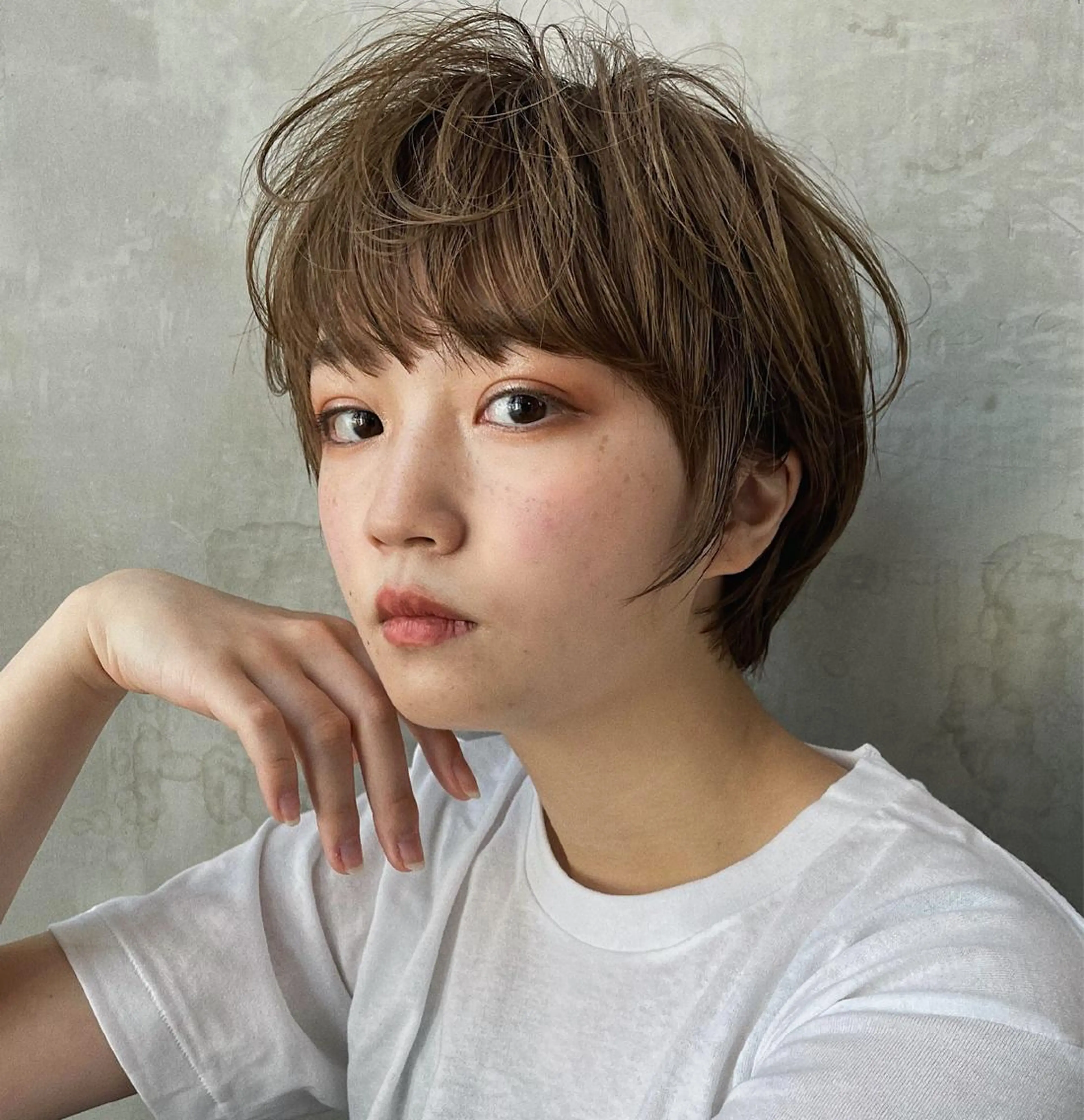 ショート カラー カット ヘアカラー トリートメント 🉐レイヤー/塩見 弘樹🉐渋谷のヘアスタイル