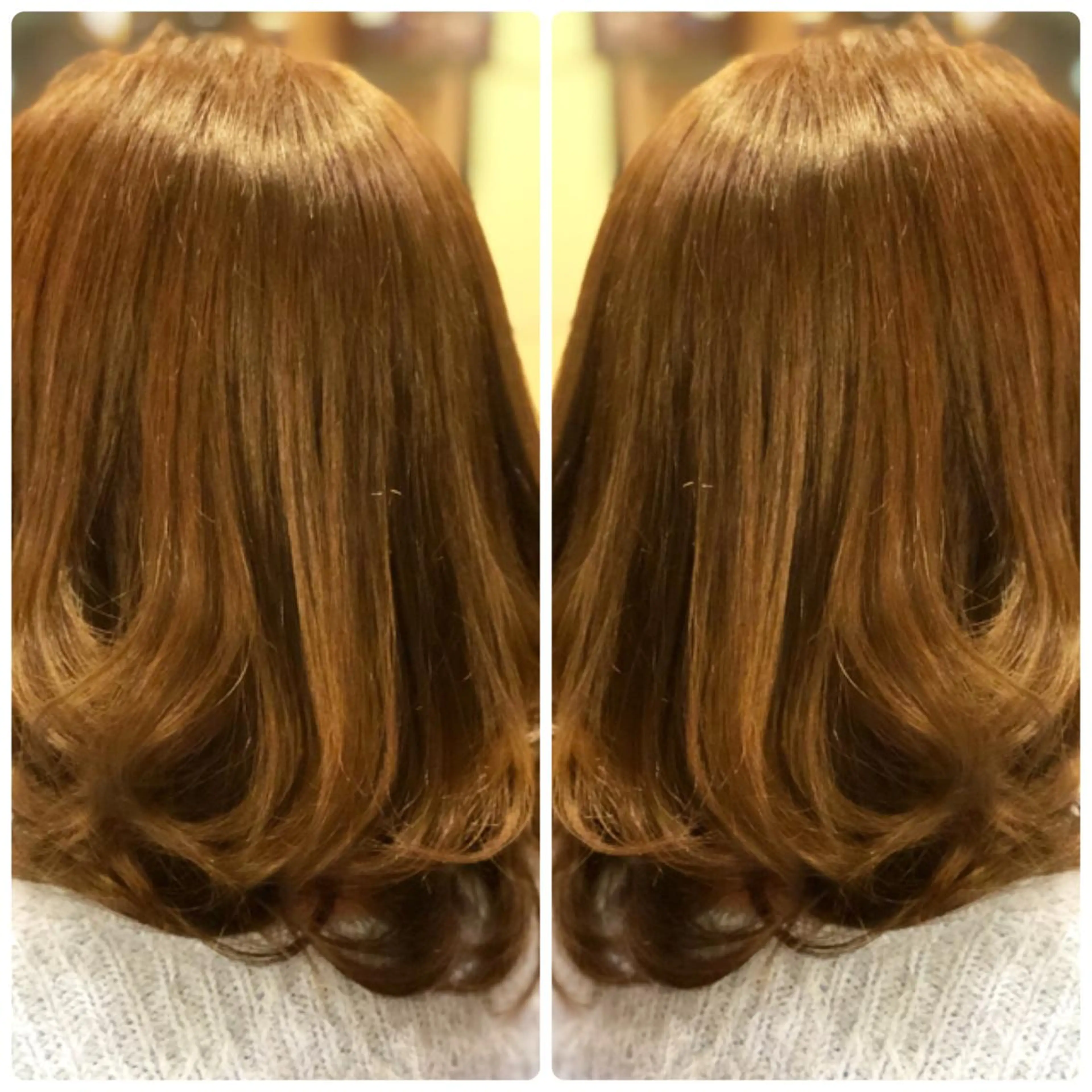 ミディアム カラー カット ヘアカラー トリートメント 小山内 龍一郎 店長のヘアスタイル