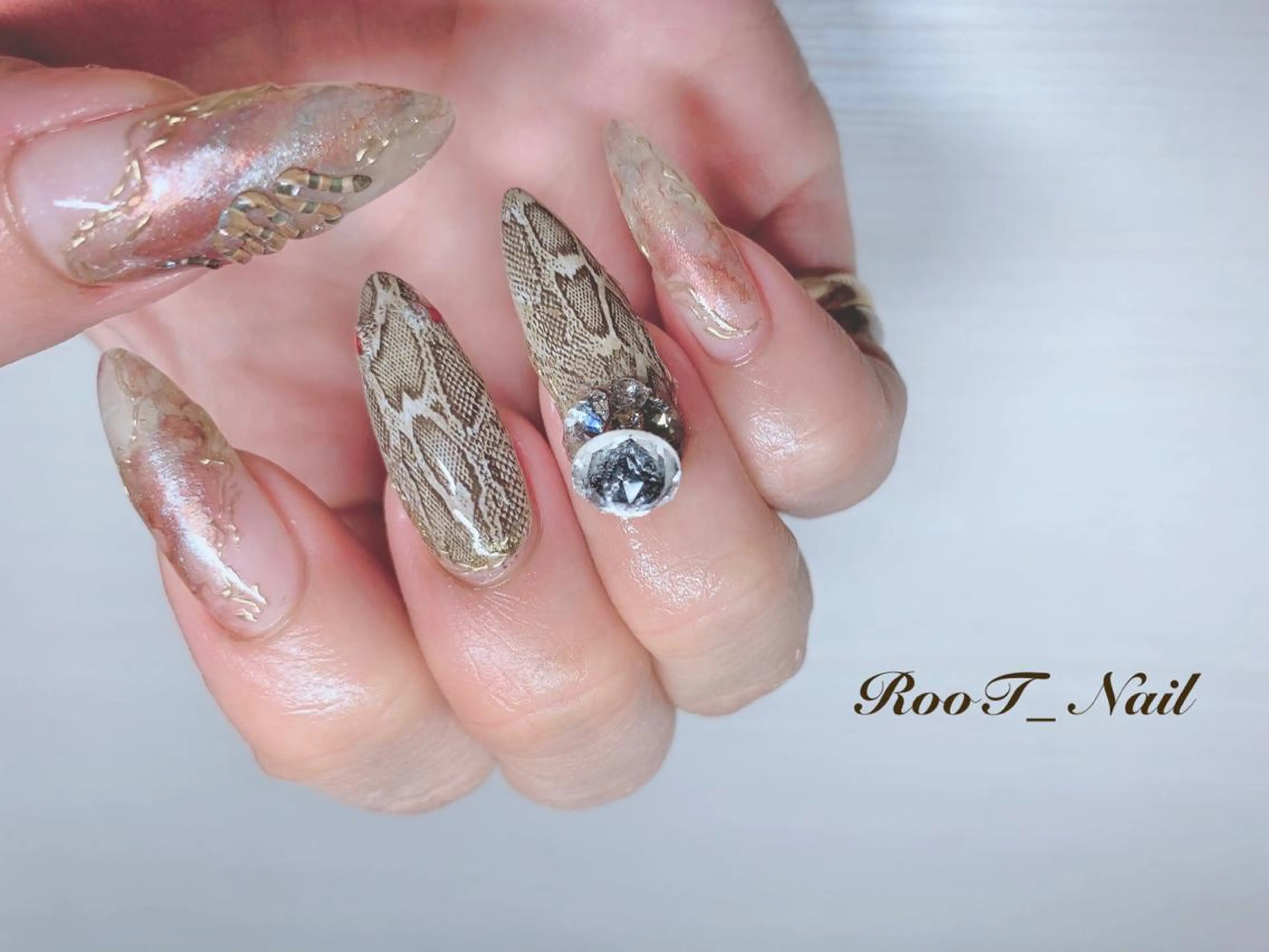 キッズ ネイル ハンドネイル RooT Nailのネイルデザイン