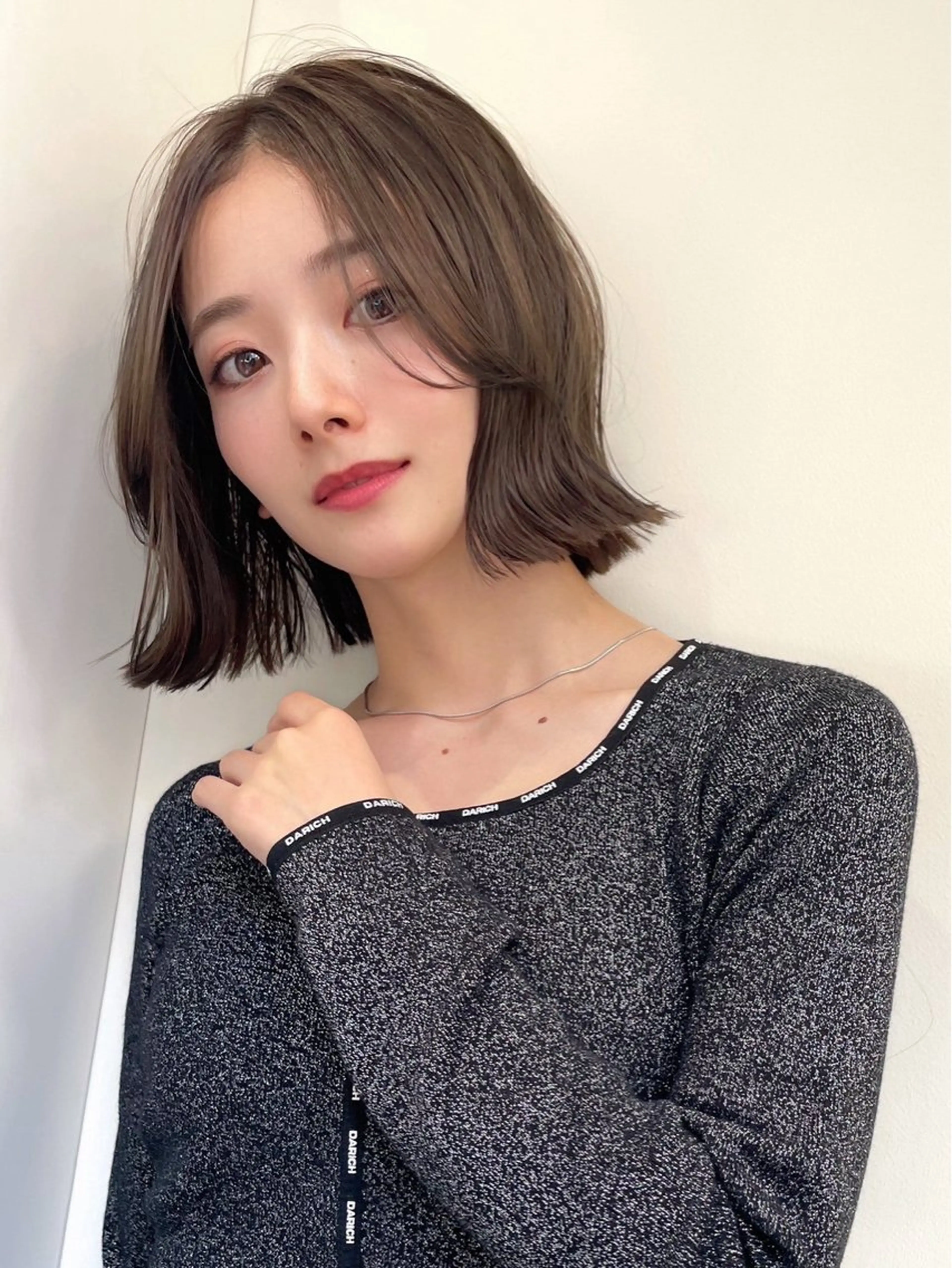 ブリーチなし透明感カラー🌟＋うる艶トリートメントの写真