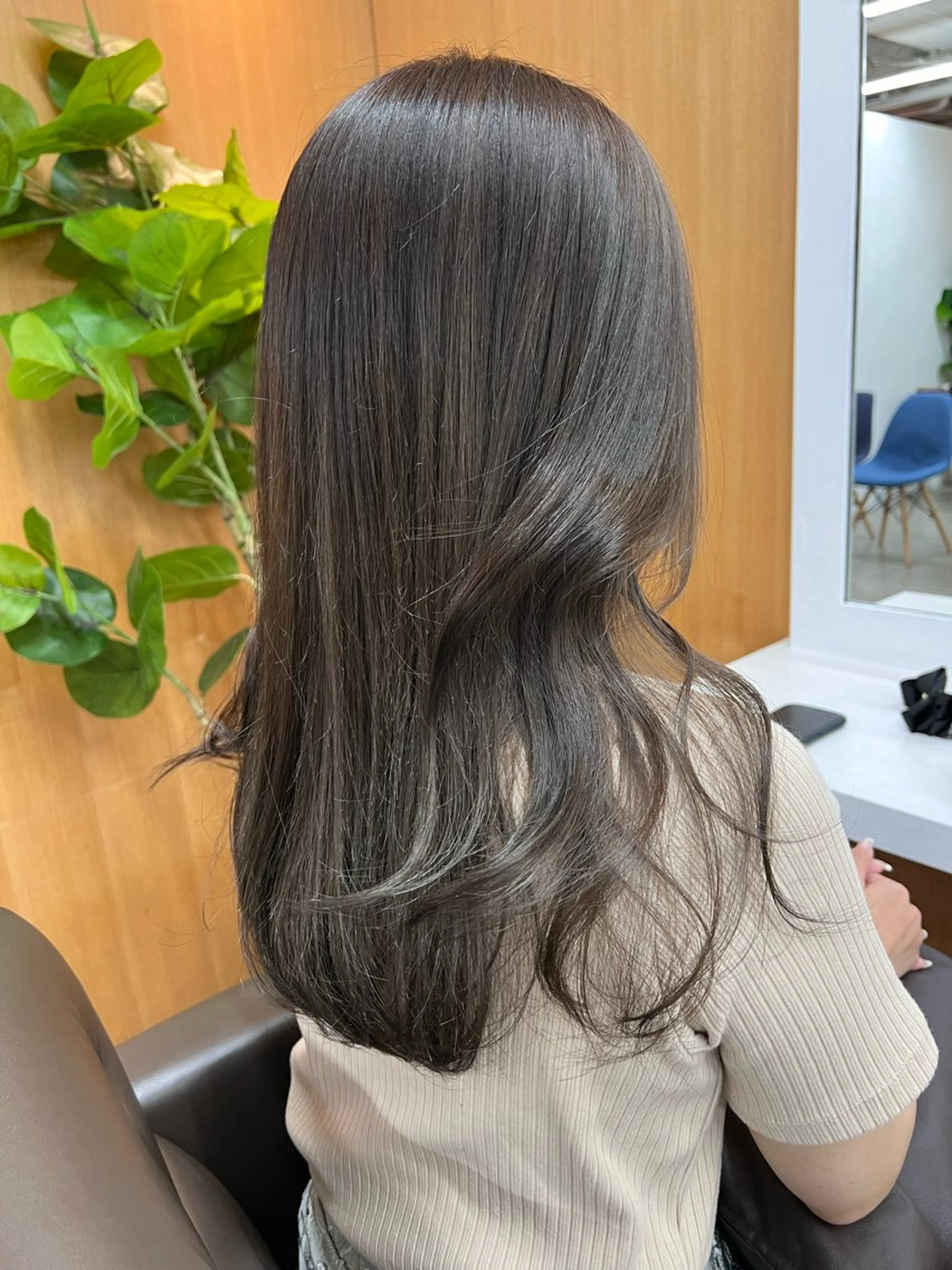 ロング カラー カット ヘアカラー トリートメント 透明感カラー ゆうだいのヘアスタイル