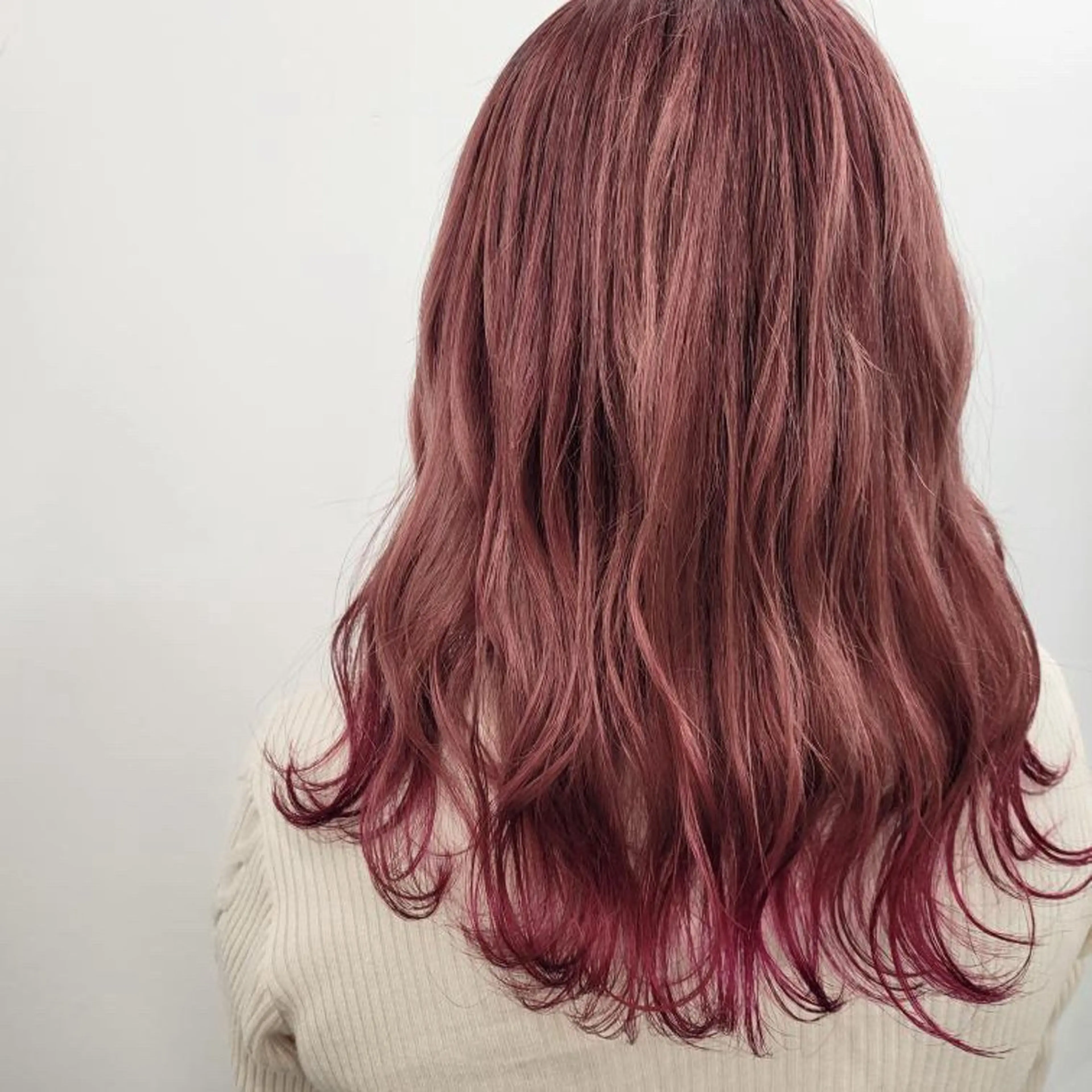 ミディアム カラー Hair & Beauty the B 岡崎店所属・山口 安美のヘアスタイル