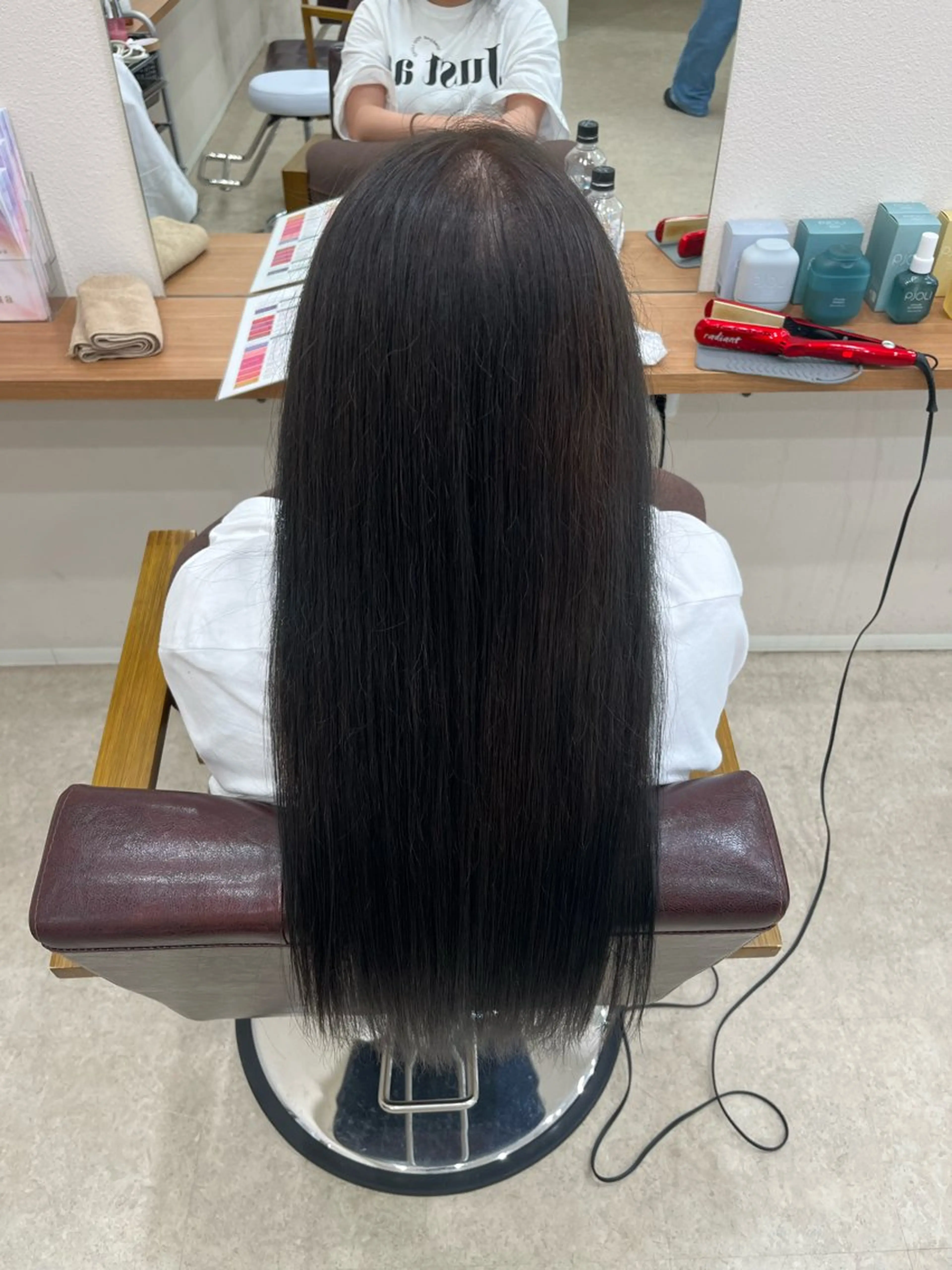 ロング ヘアカラー 永井 夢彩のヘアスタイル