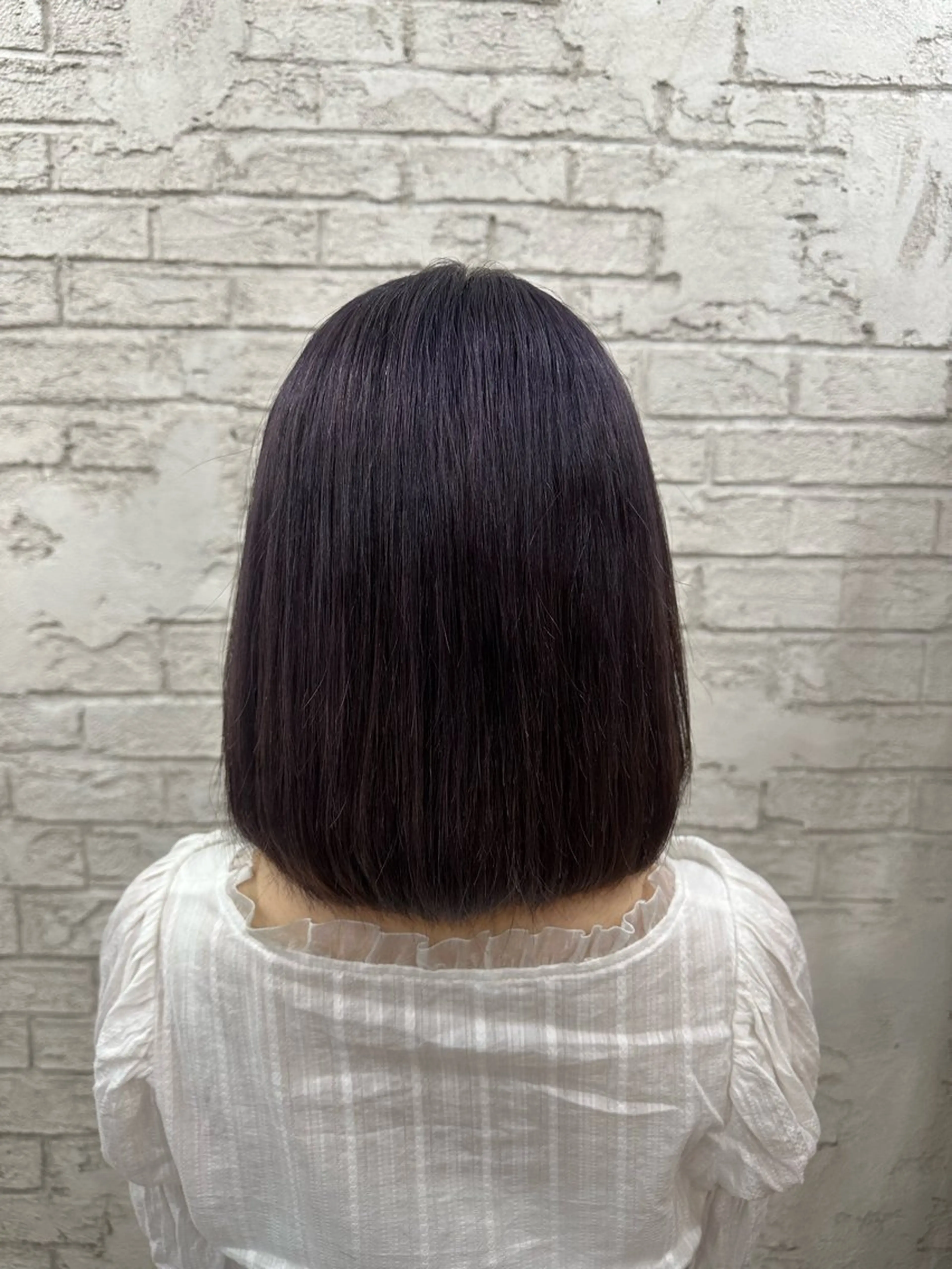 ミディアム パープルカラー ショートカットモデル 募集中🎀Koiroのヘアスタイル