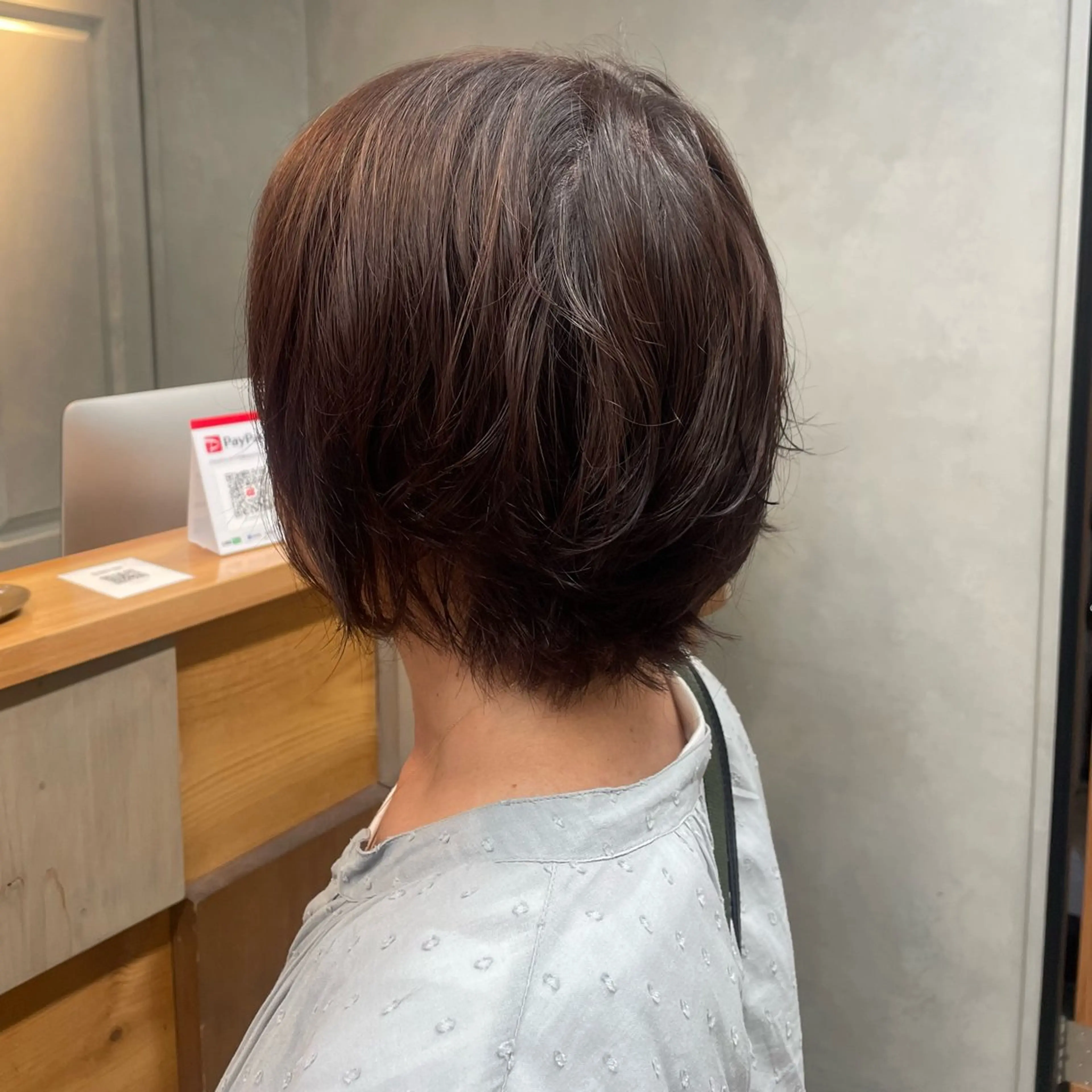 ショート カラー ヘアカラー ヘッドスパ puf 伏見 /RIONAのヘアスタイル
