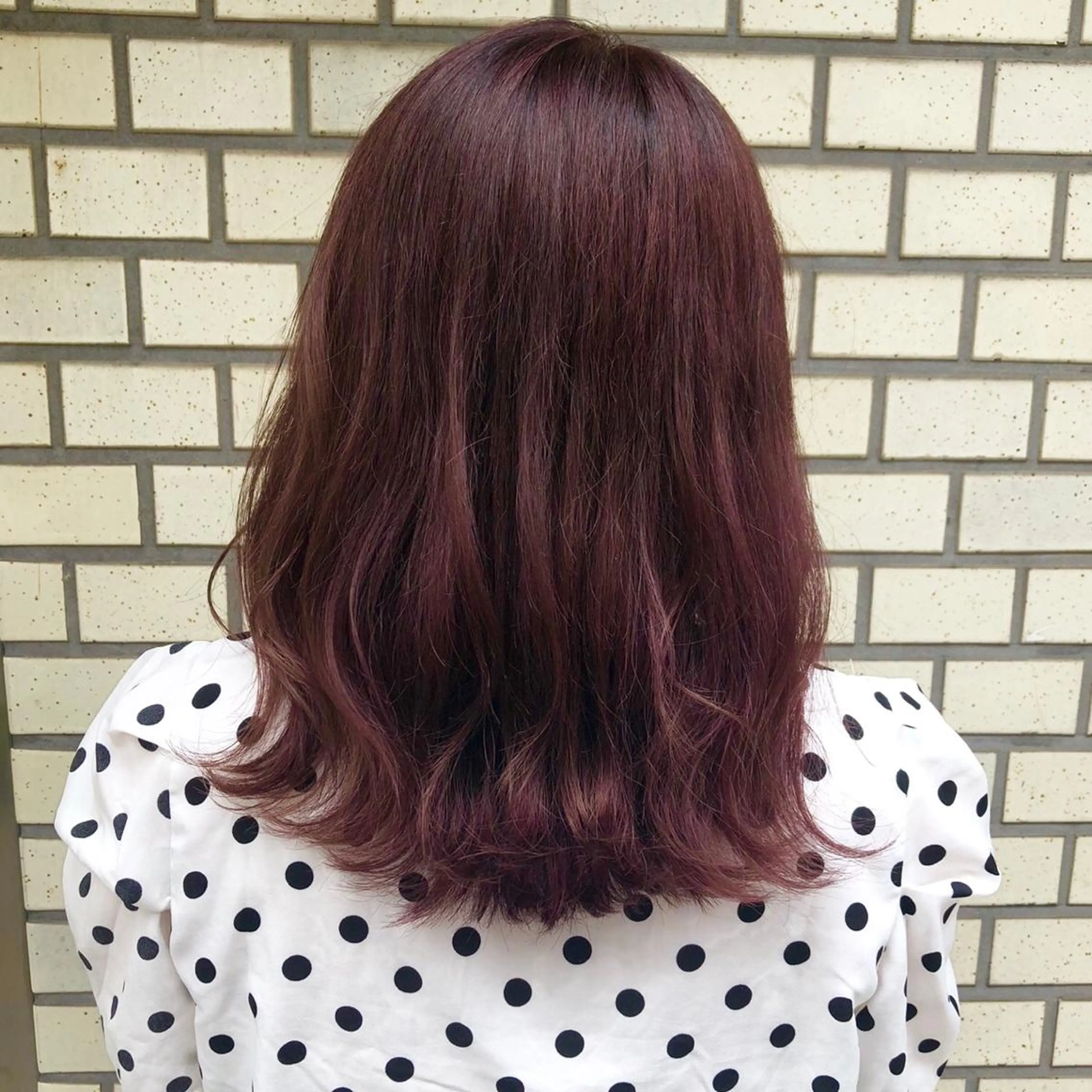 セミロング 韓国風デザイン 💐MIZUKI💐のヘアスタイル