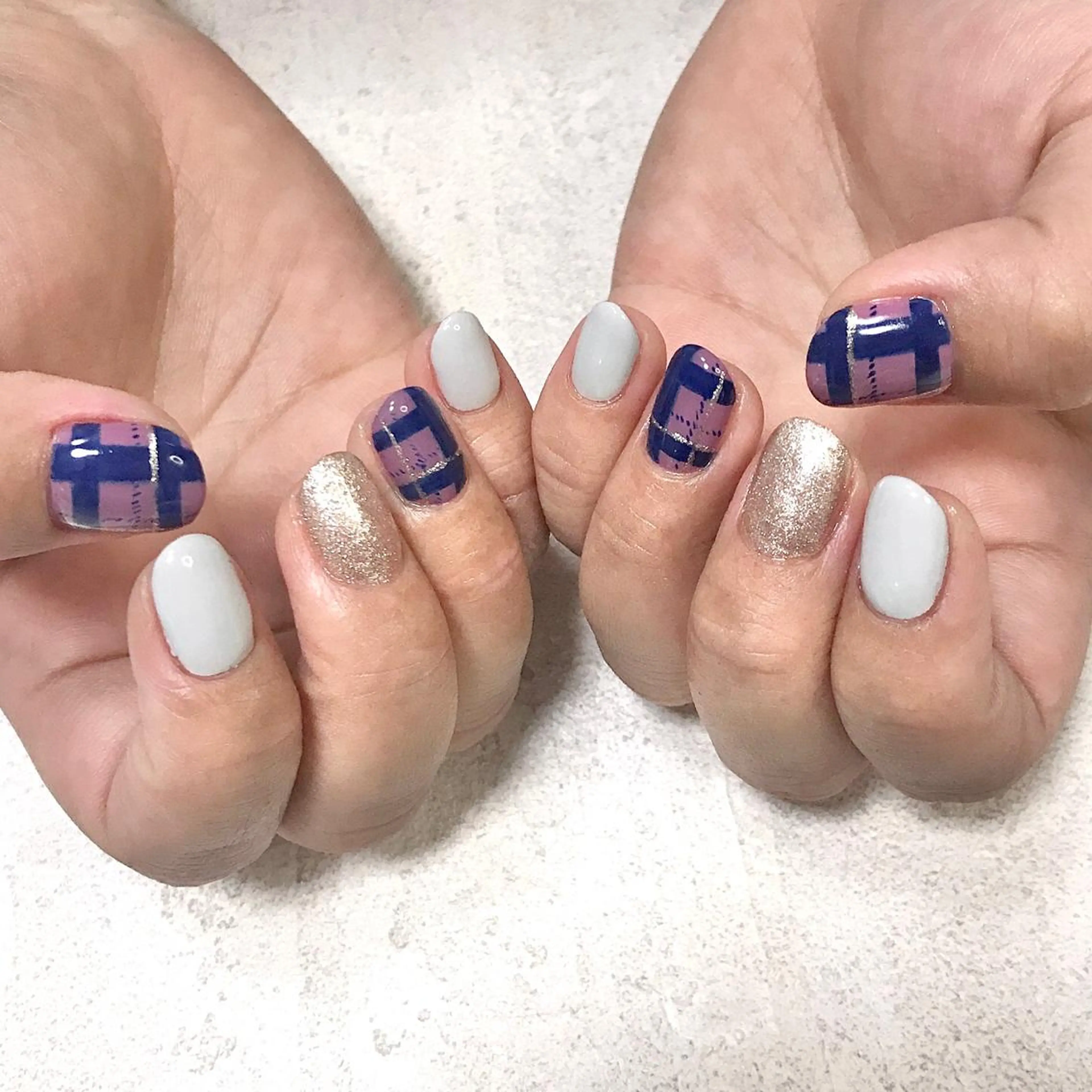 ネイル アニマル柄 アートネイル ワンカラーネイル ステラ marikominoのネイルデザイン