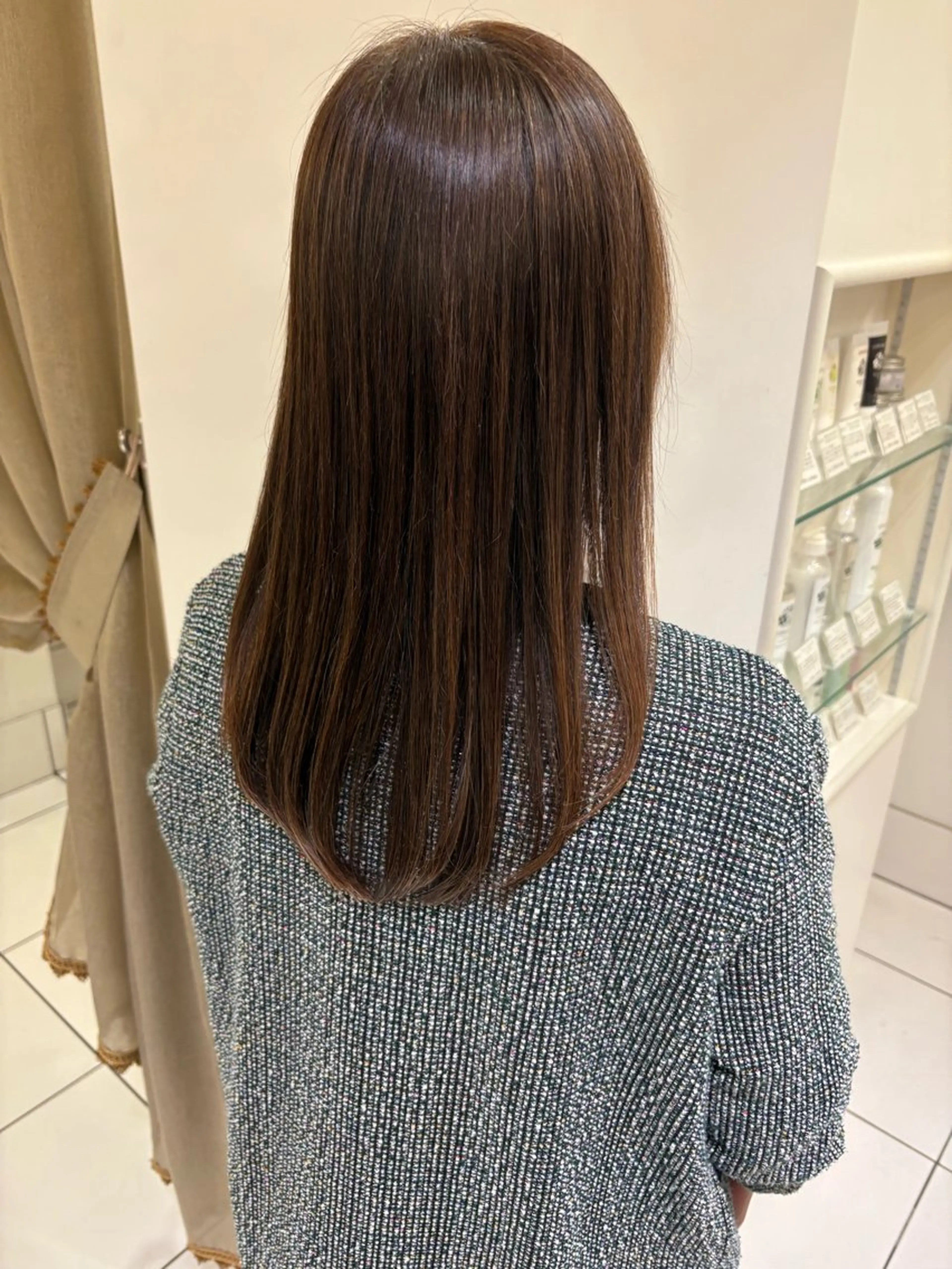 セミロング パーマ 縮毛矯正 トリートメント カット 縮毛矯正 ✨過去1と言わせます ✨柿沼幸輝のヘアスタイル