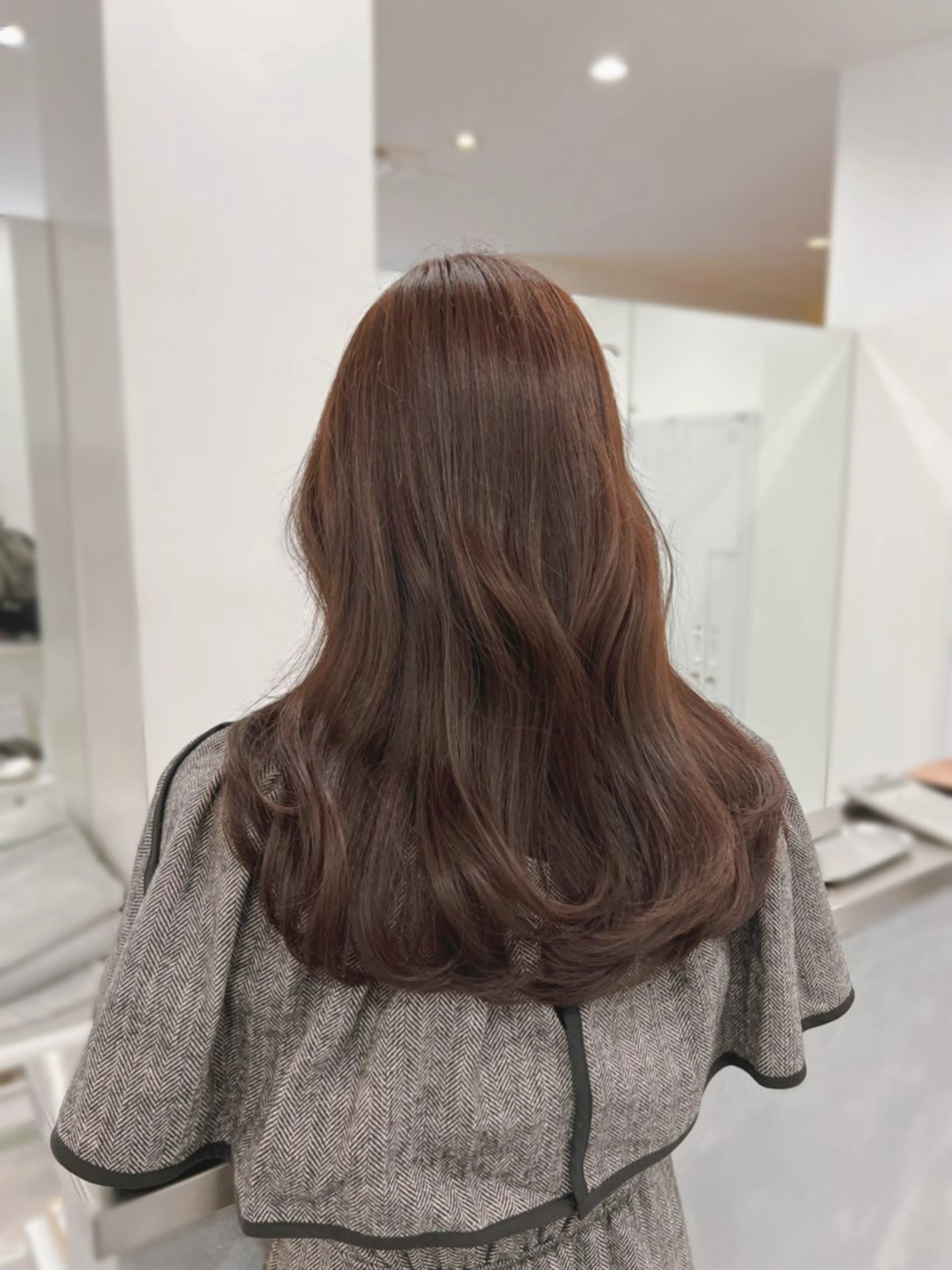 セミロング カット ヘアカラー トリートメント 最高の似合わせ🪽 韓国っぽ🇰🇷後藤のヘアスタイル