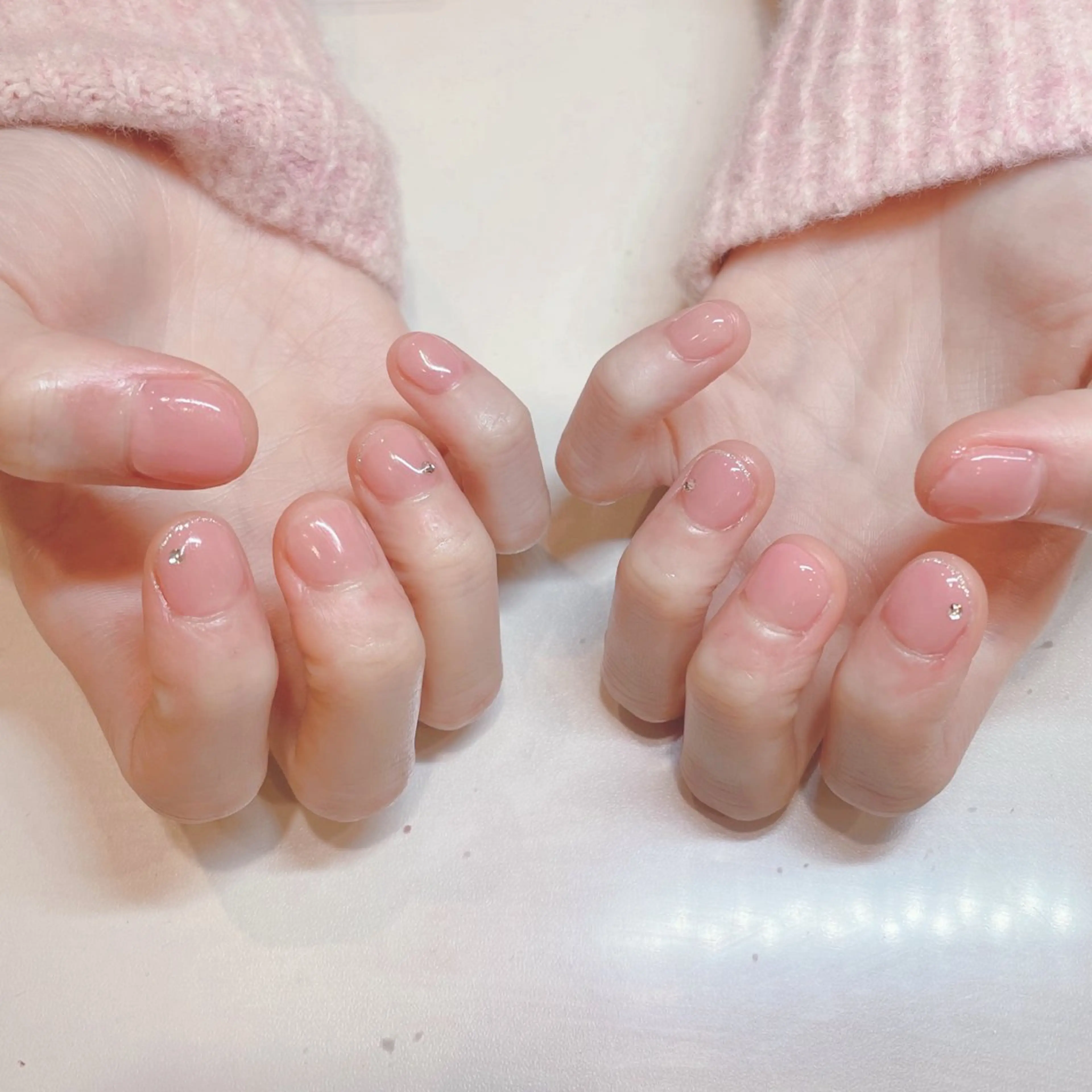 ネイル ワンカラーネイル CITRON🍊 HARUKAのネイルデザイン