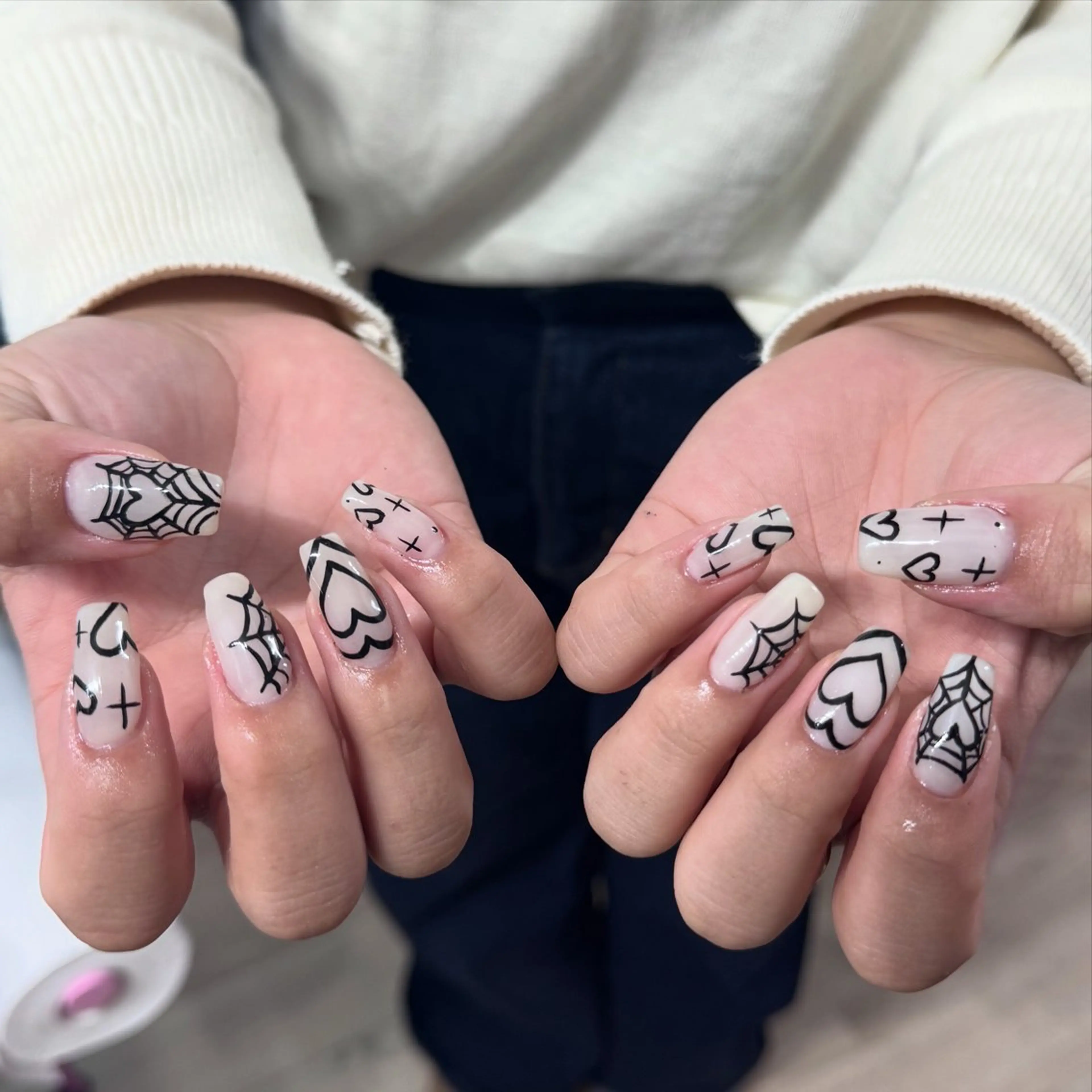 ミディアム 小川 柚香のネイルデザイン