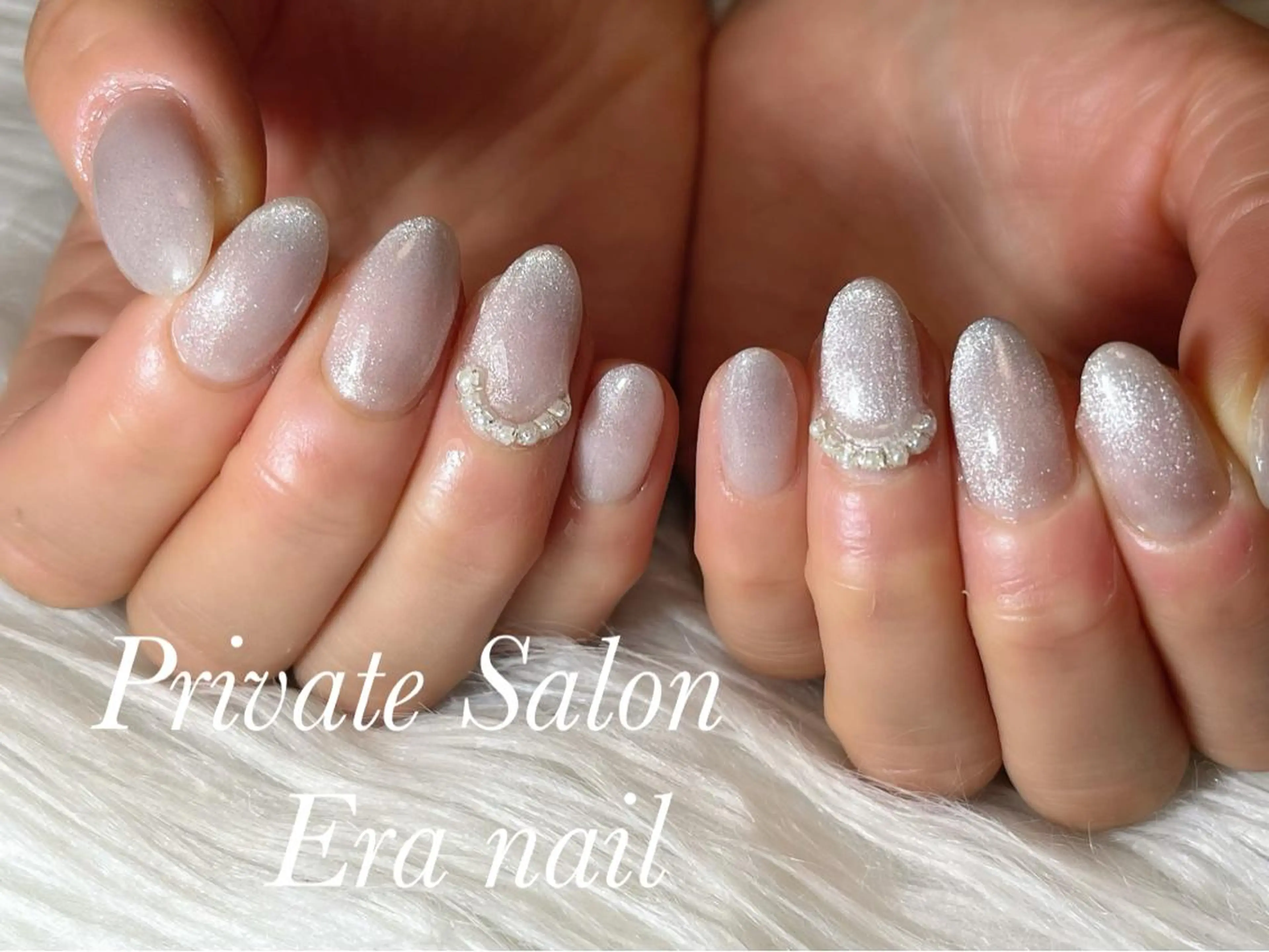 ネイル マグネットネイル マグネットワンカラー ワンカラーネイル ハンドネイル Era nailのネイルデザイン
