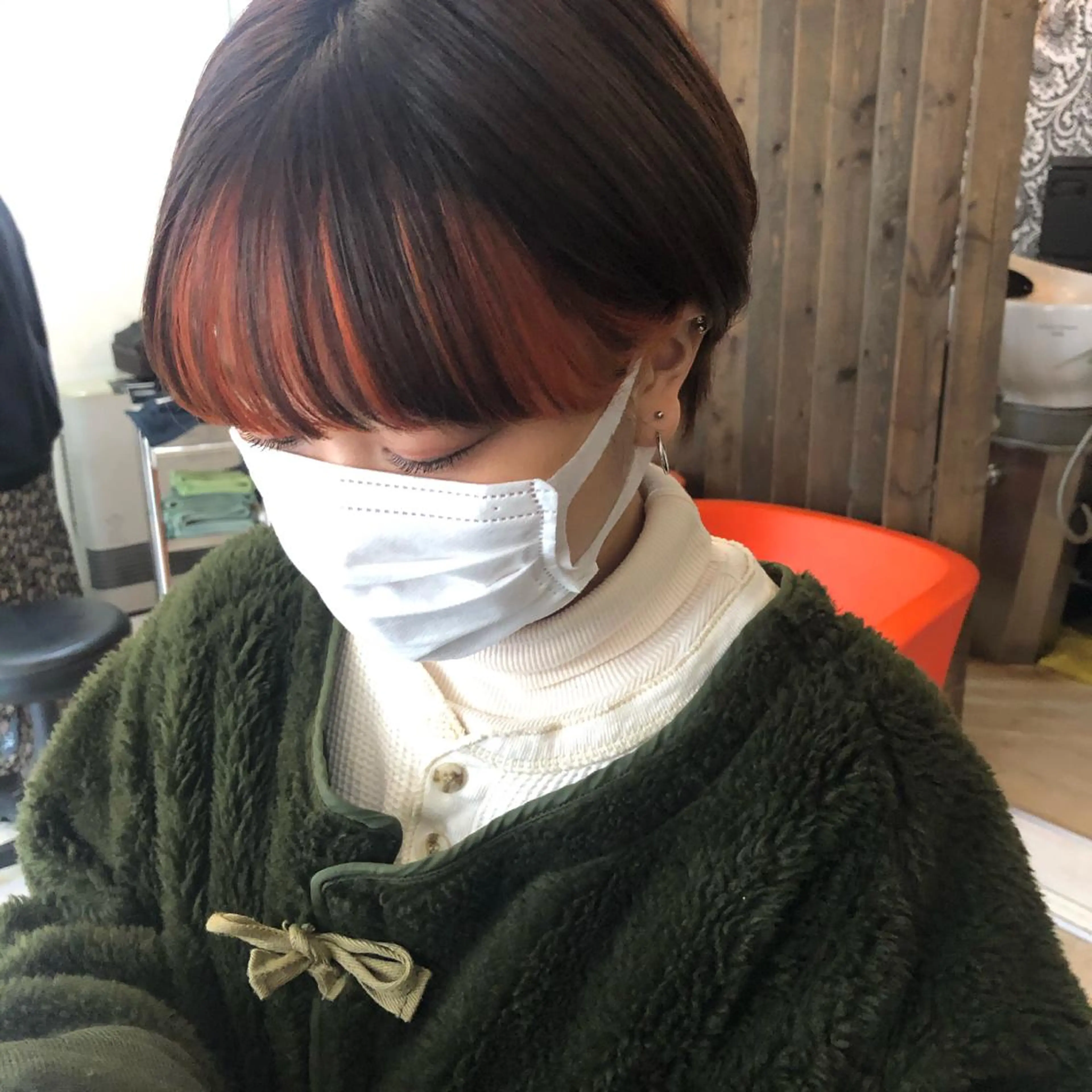 ショート カラー 垢抜けハイトーン×ブ ロウリストAZUKIのヘアスタイル